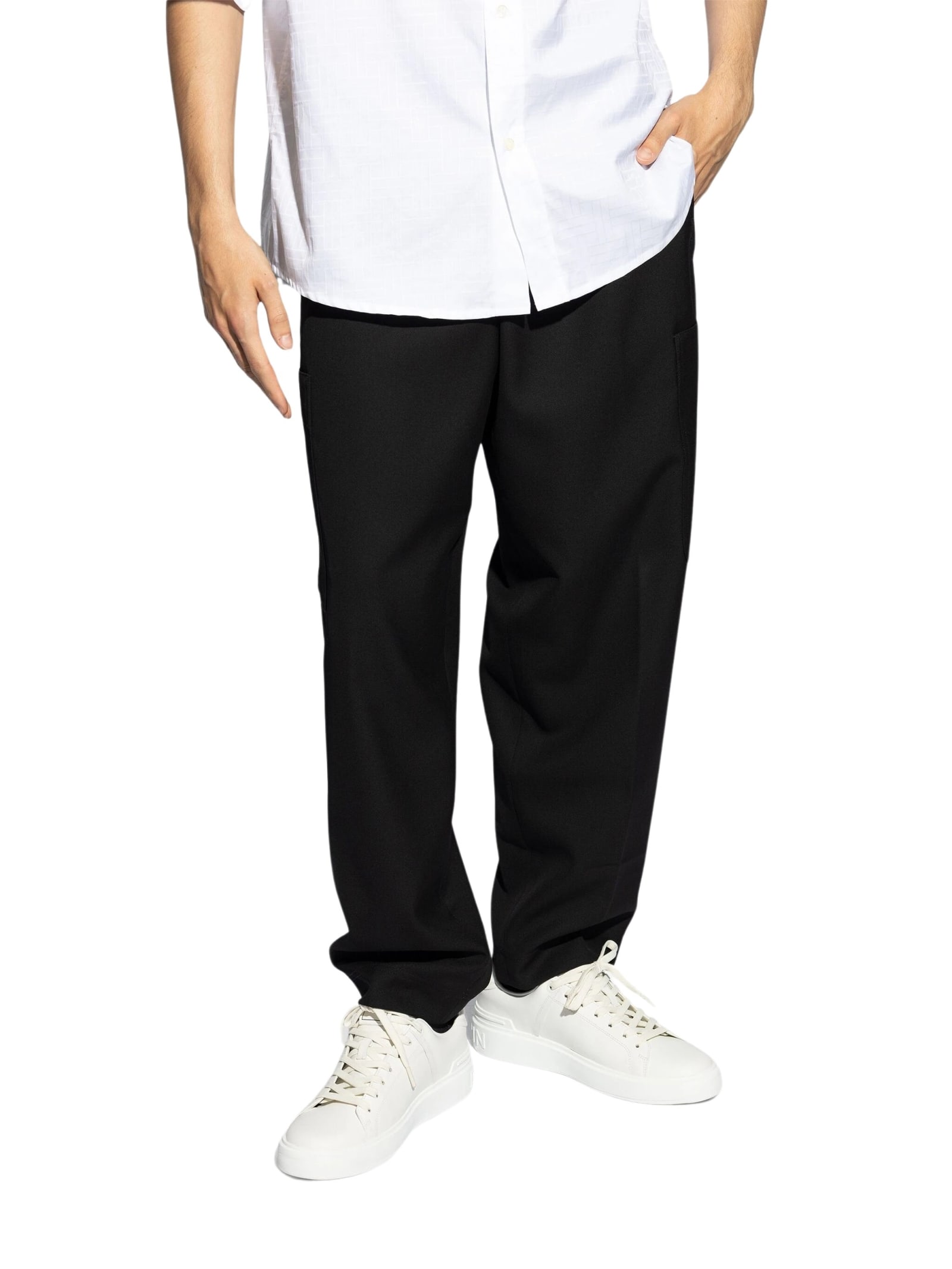 Shop Kenzo Jog Pants In Black