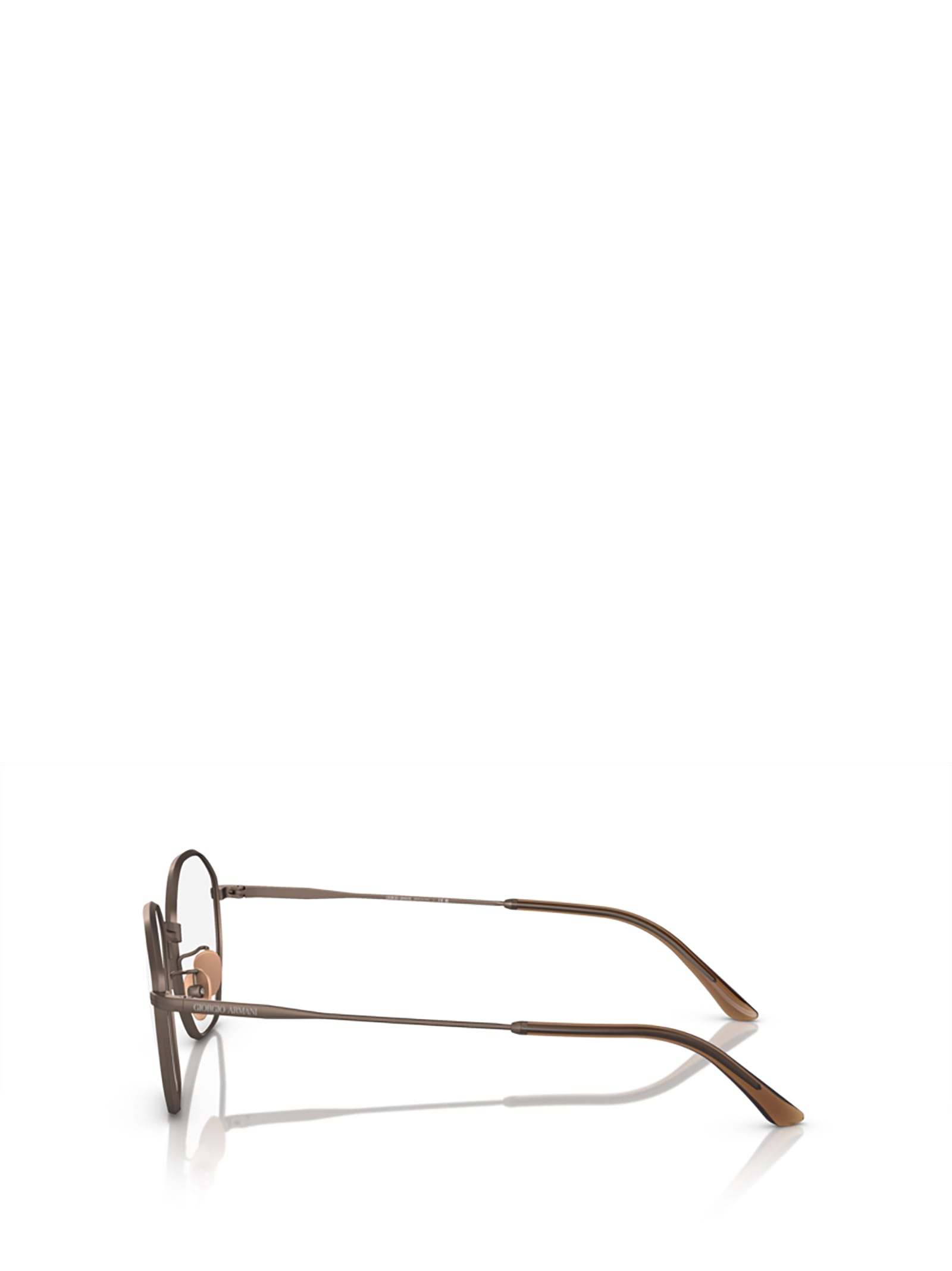 Shop Giorgio Armani Ar5139 Matte Bronze Glasses