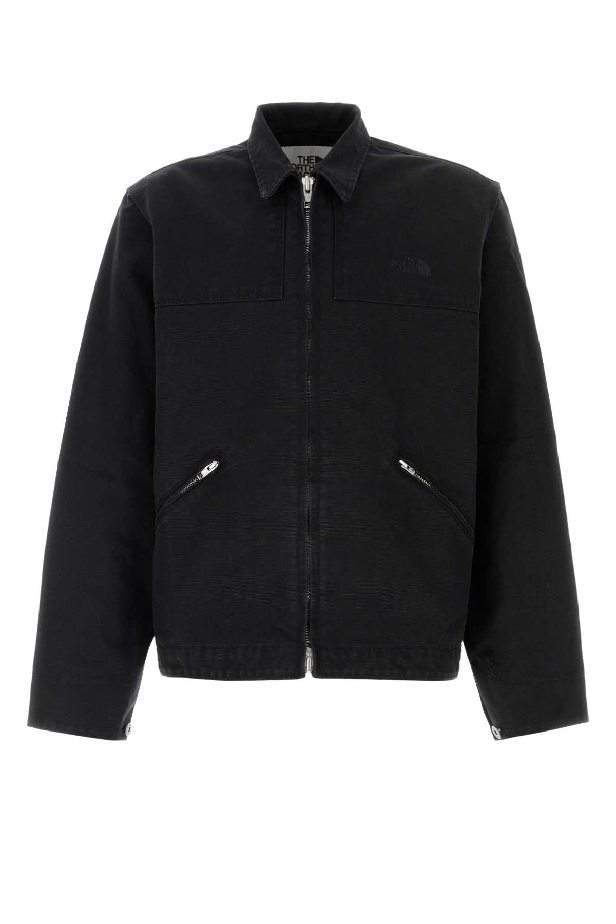 Shop The North Face Black Denim Jacket