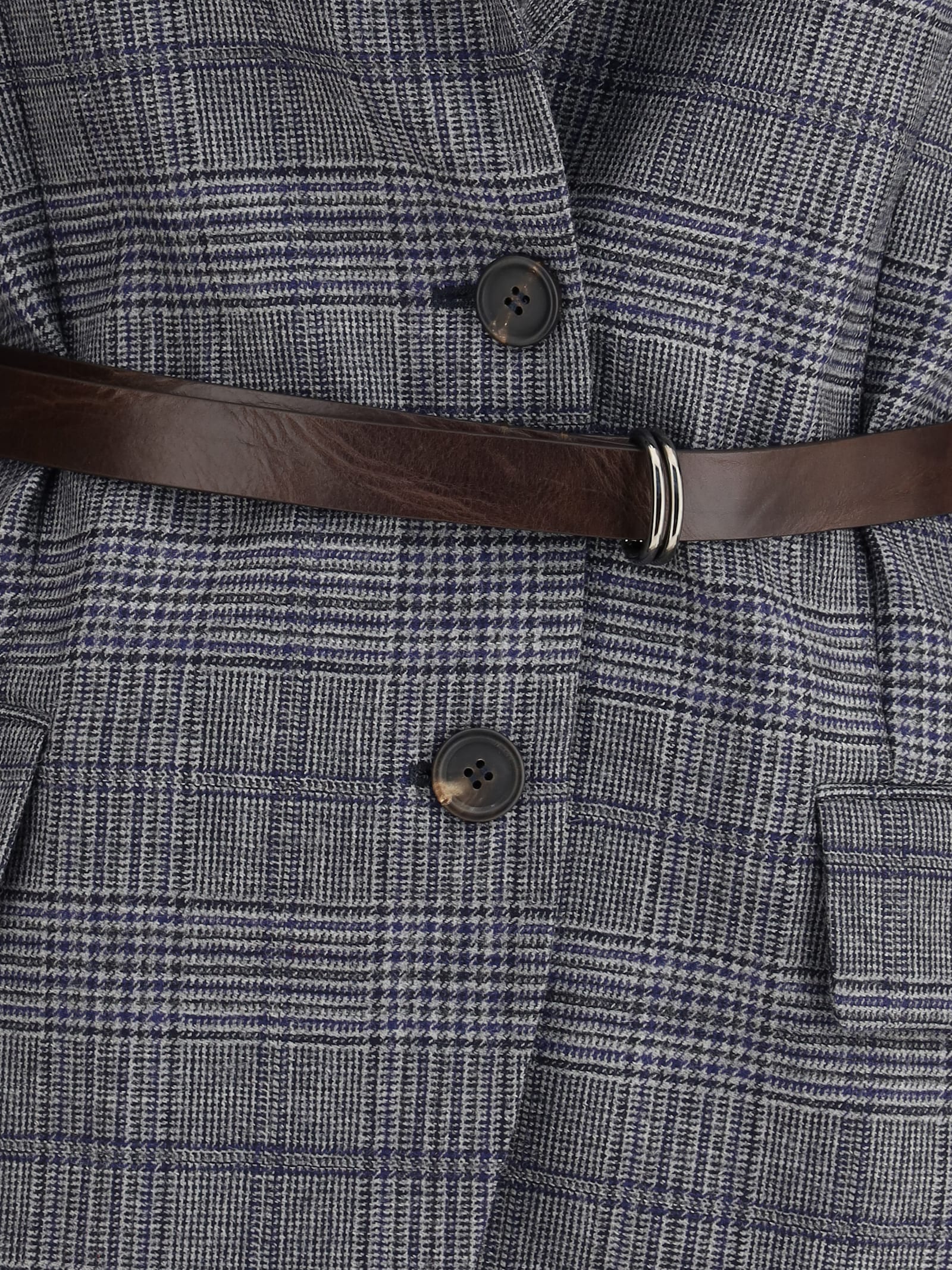 Brunello Cucinelli Prince Of Wales Pattern Blazer