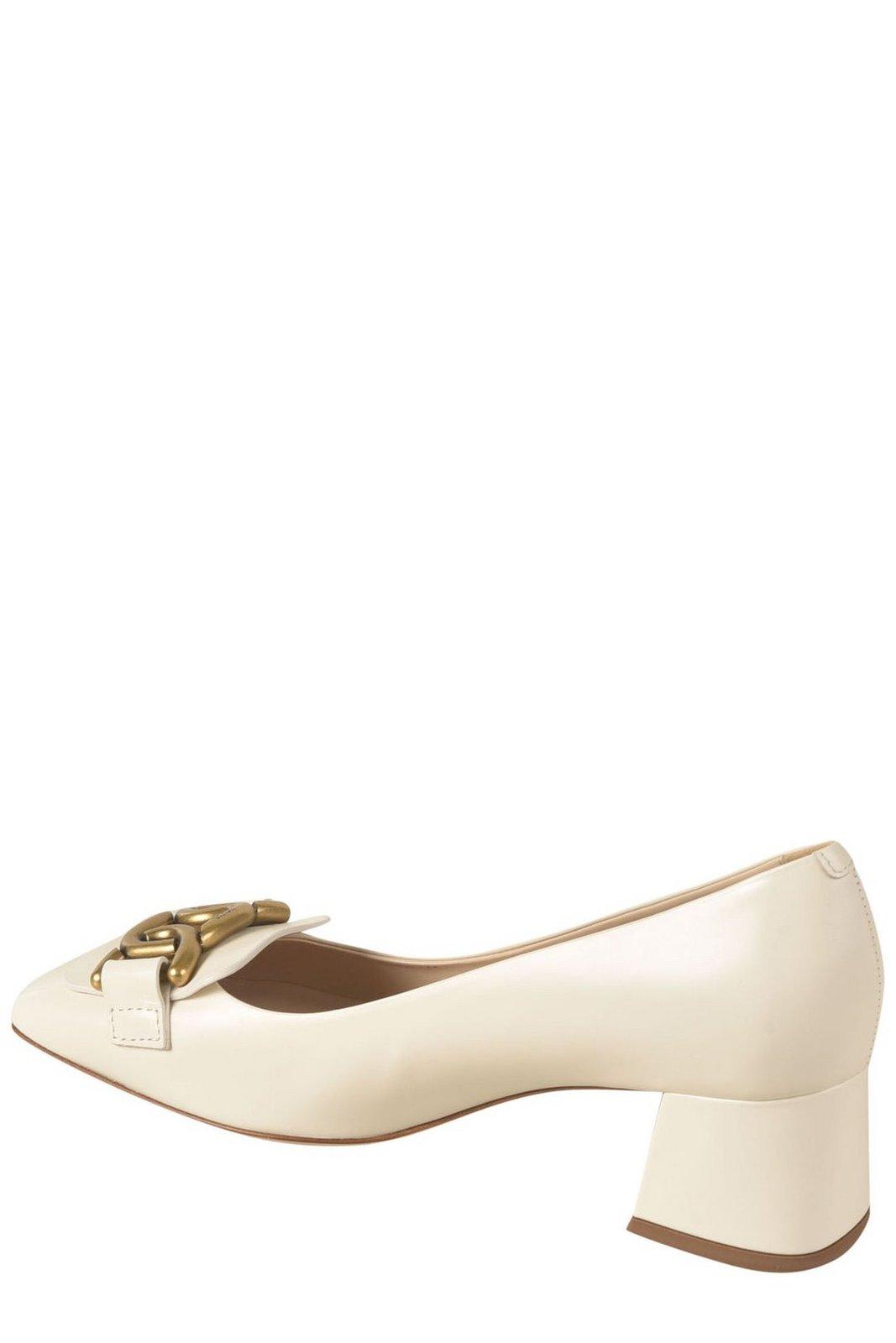 Shop Tod's Kate Pumps In Neutrals