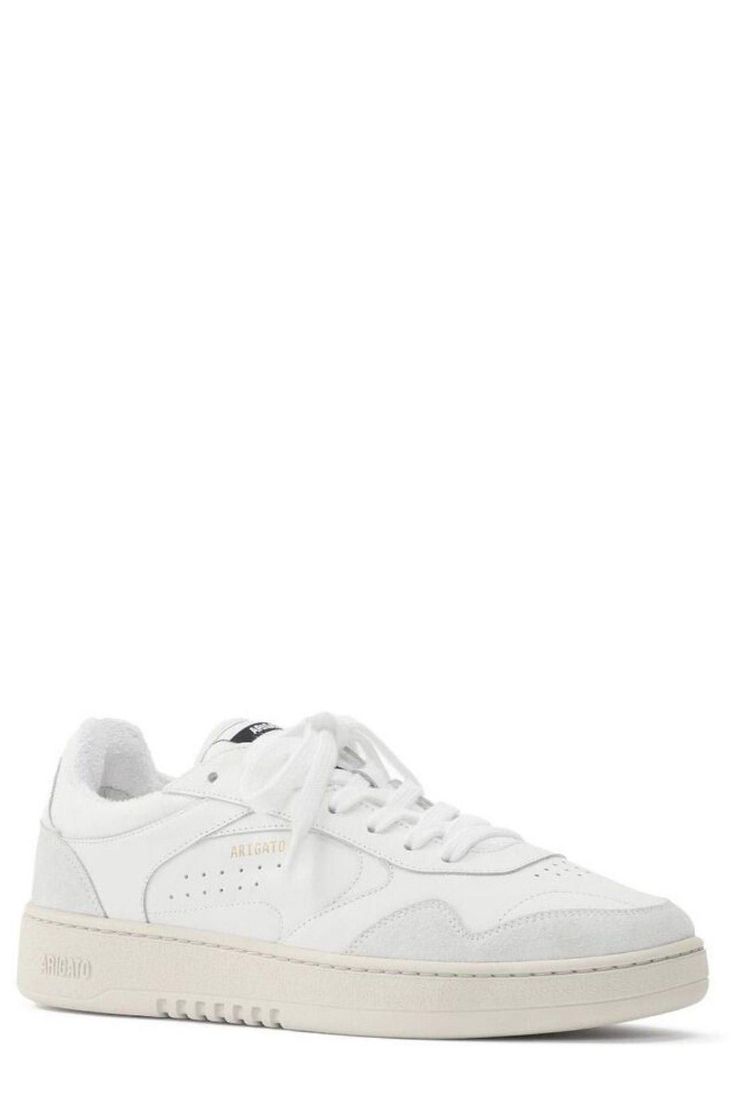 Shop Axel Arigato Arlo Panelled Low-top Sneakers In Bianco