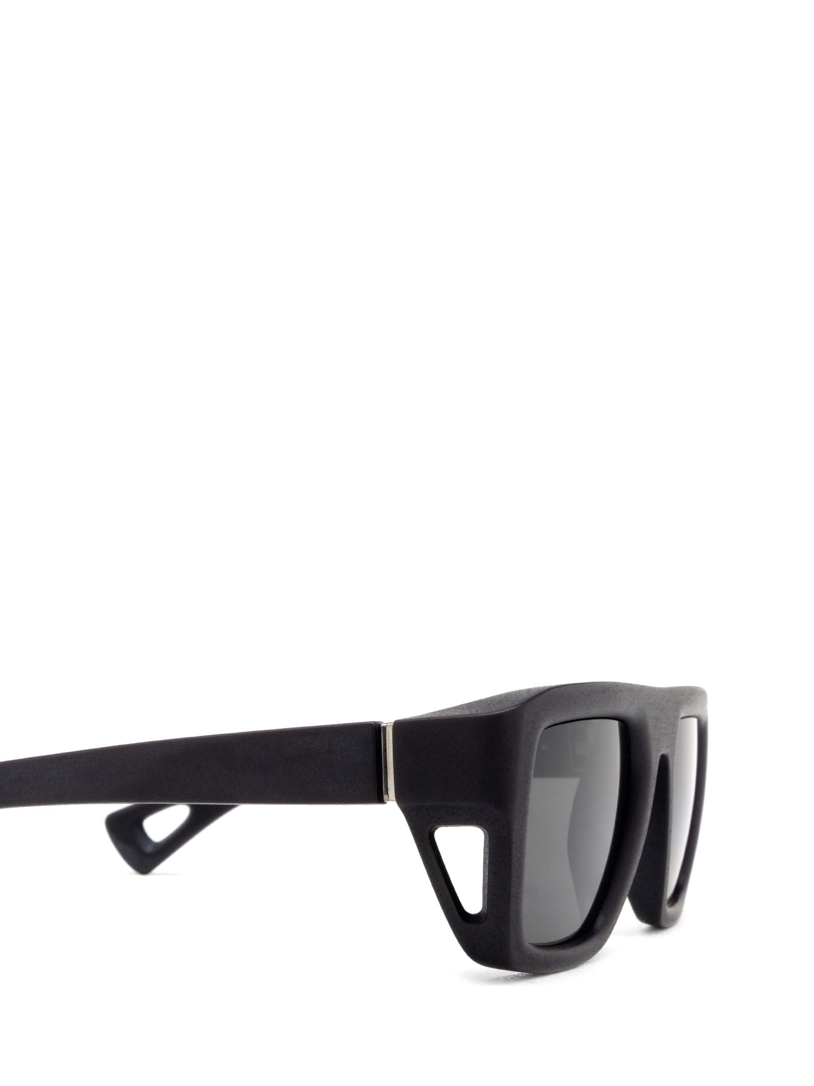 Shop Mykita Beach Sun Md1-pitch Black Sunglasses