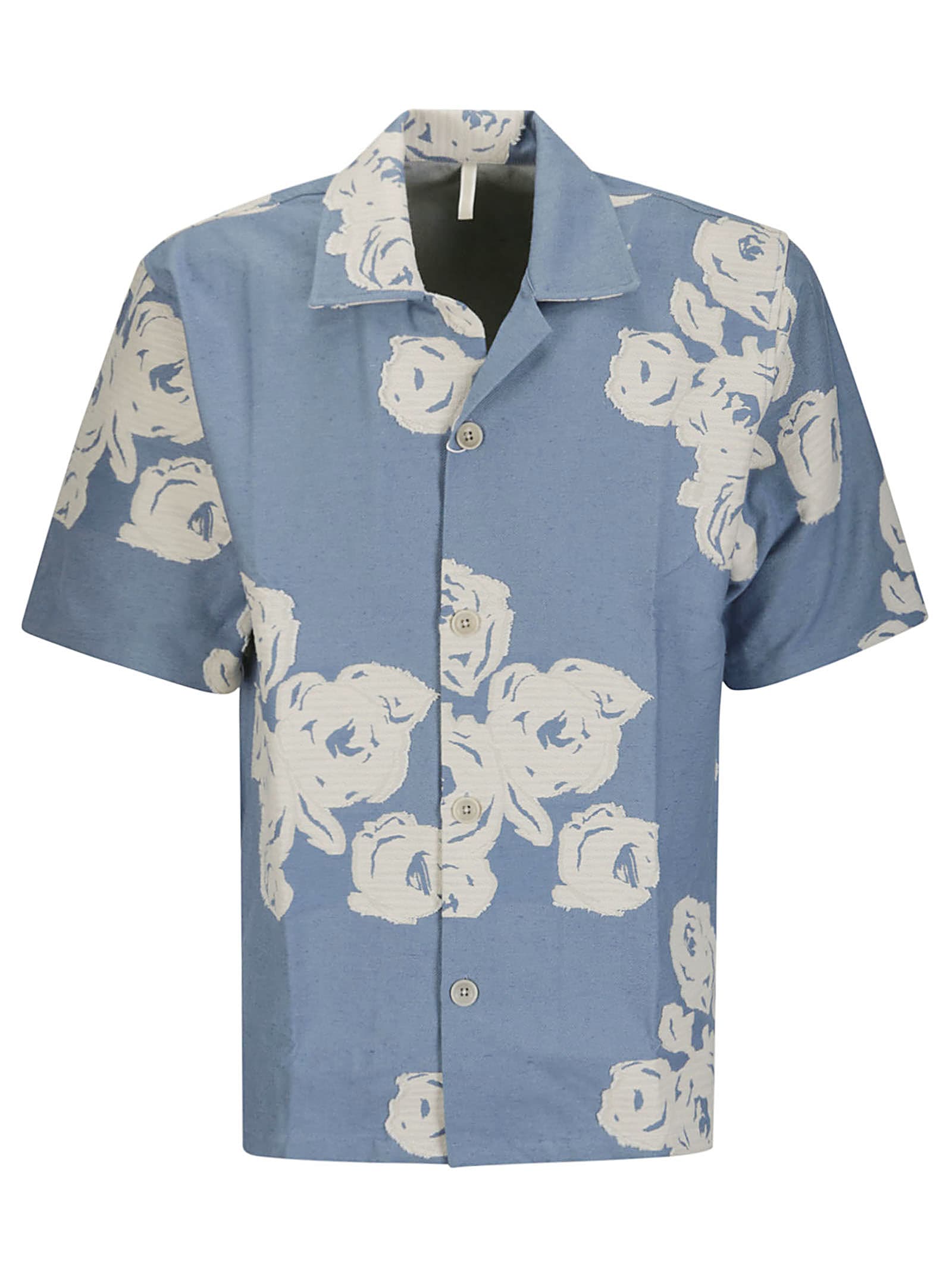 Shop Sunflower Cayo Shirt Ss In Blue