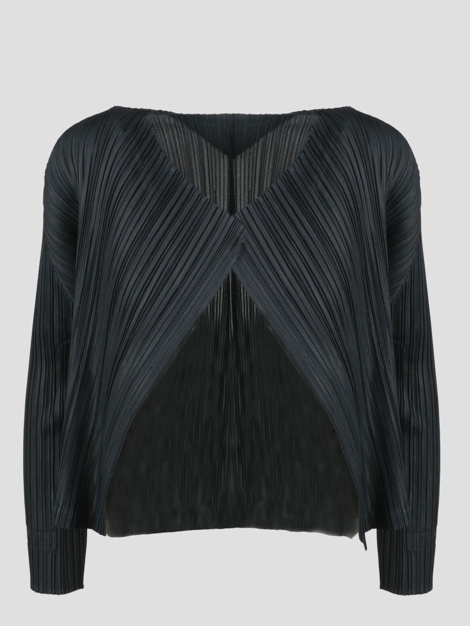 Pleats Please Issey Miyake Mellow Pleats Cardigan | Smart Closet