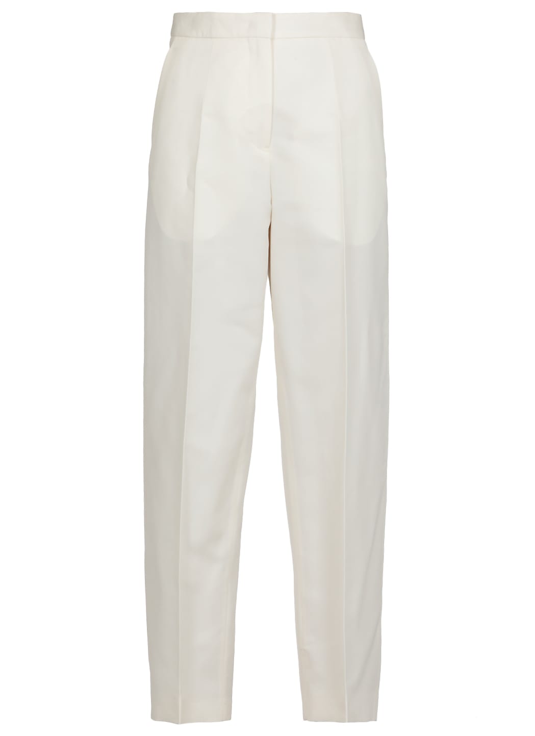 Jil Sander Trouser In Antique White