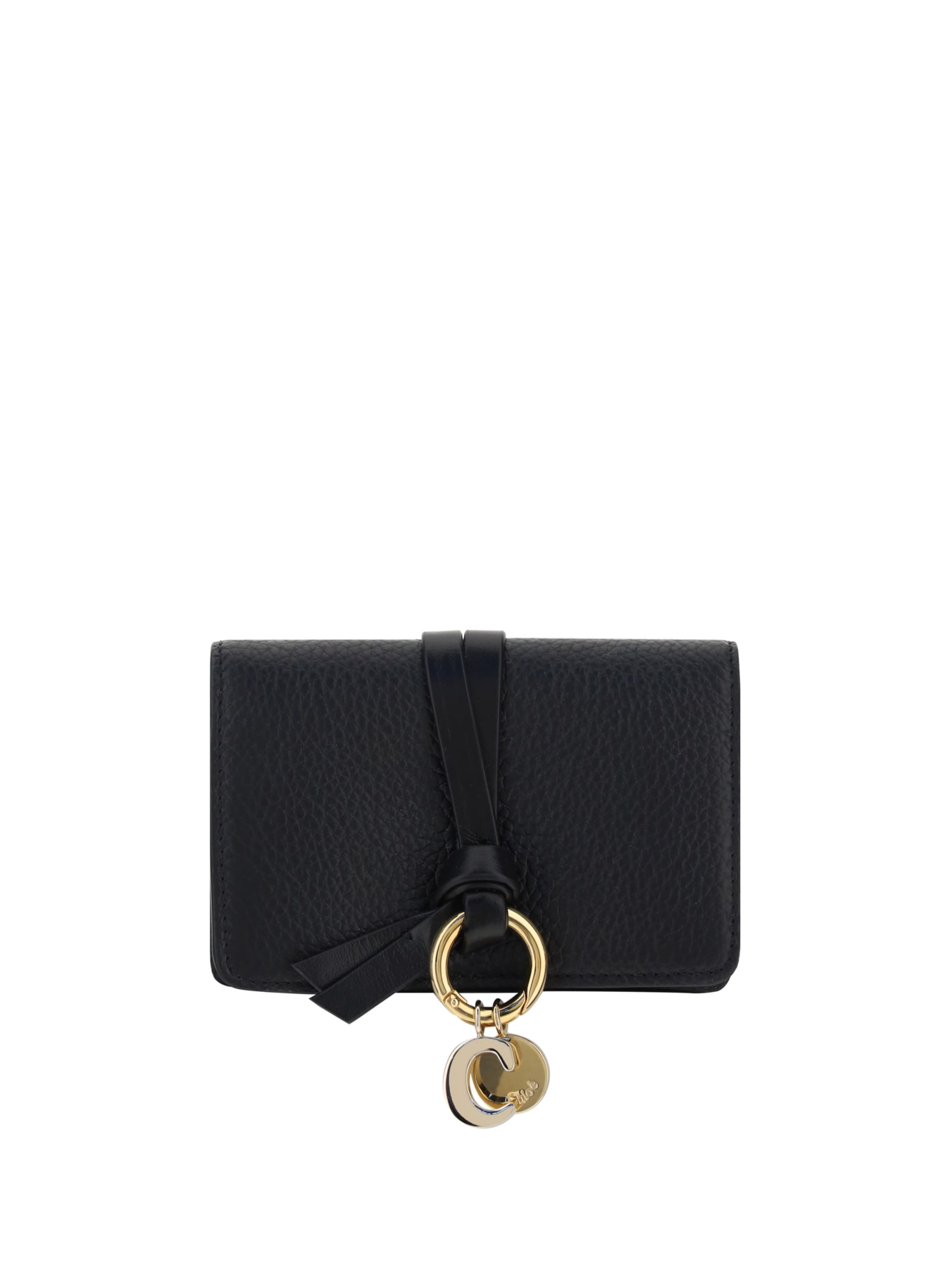 Chloé Alphabet Wallet In Black