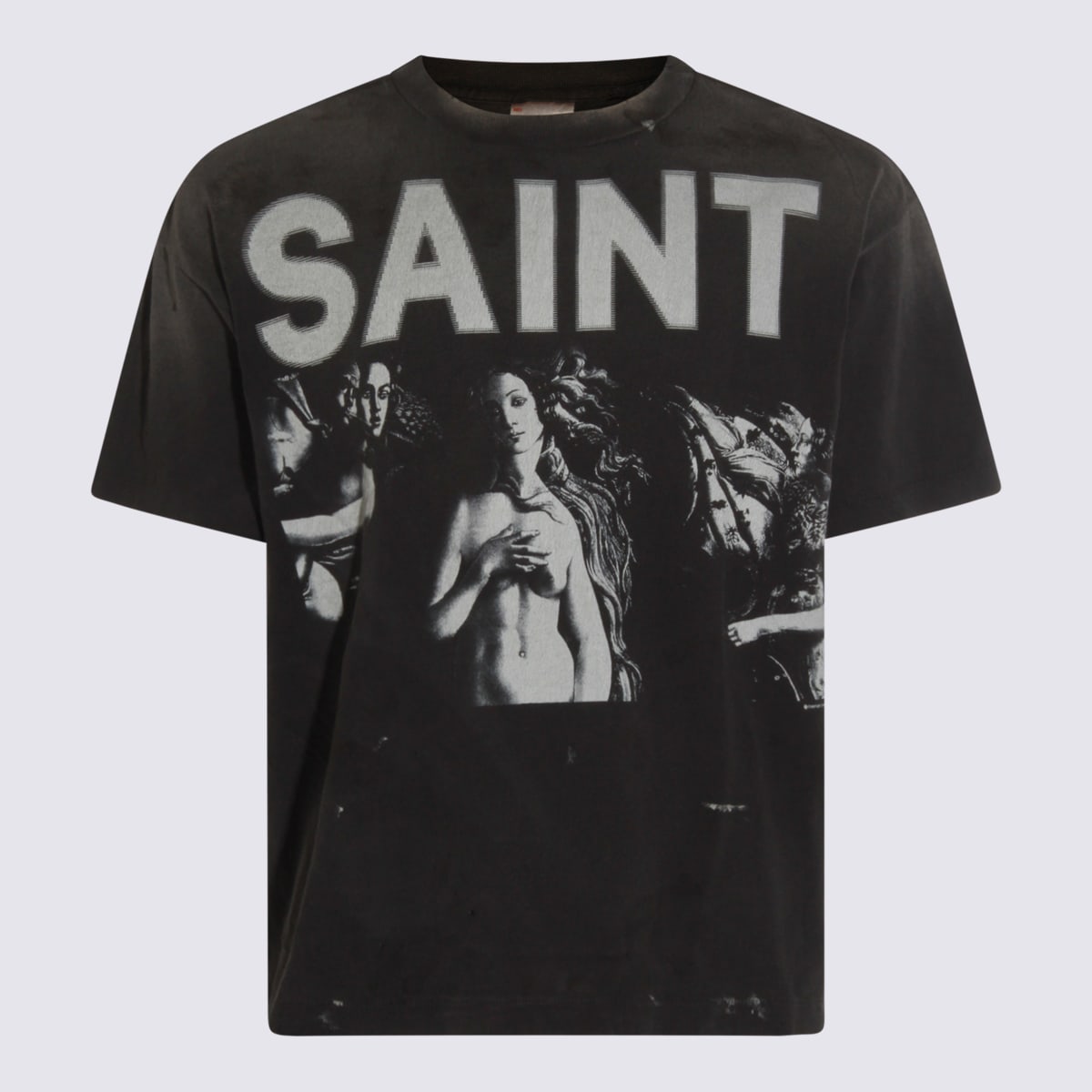 Black Cotton T-shirt