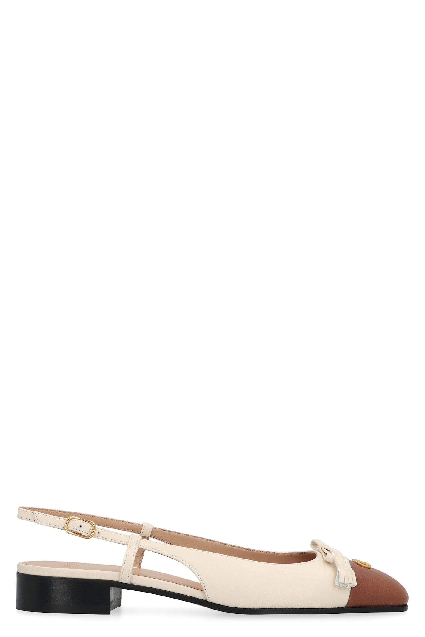 Valentino Garavani Valet Du Roi Slingback Ballet Flats