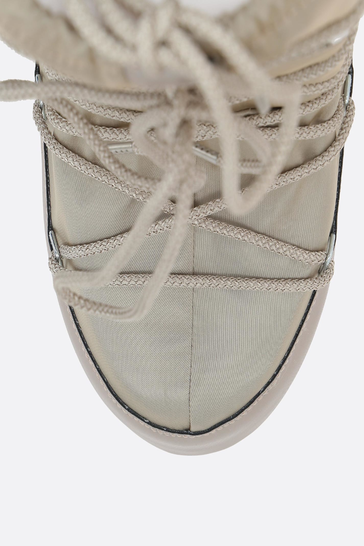 Moon Boot Icon Glance Satin High-top Snow Boots In Gray