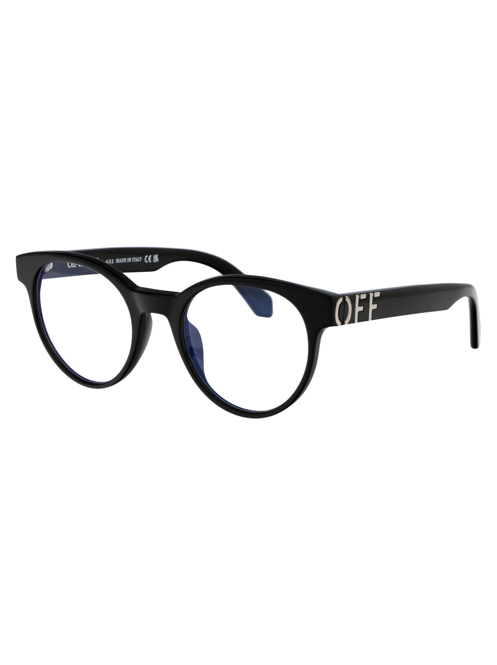 Shop Off-white Optical Style 68 Glasses In 1000 Black