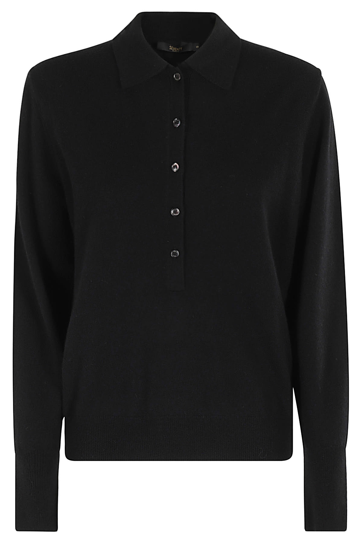 Shop Seventy Polo In Nero