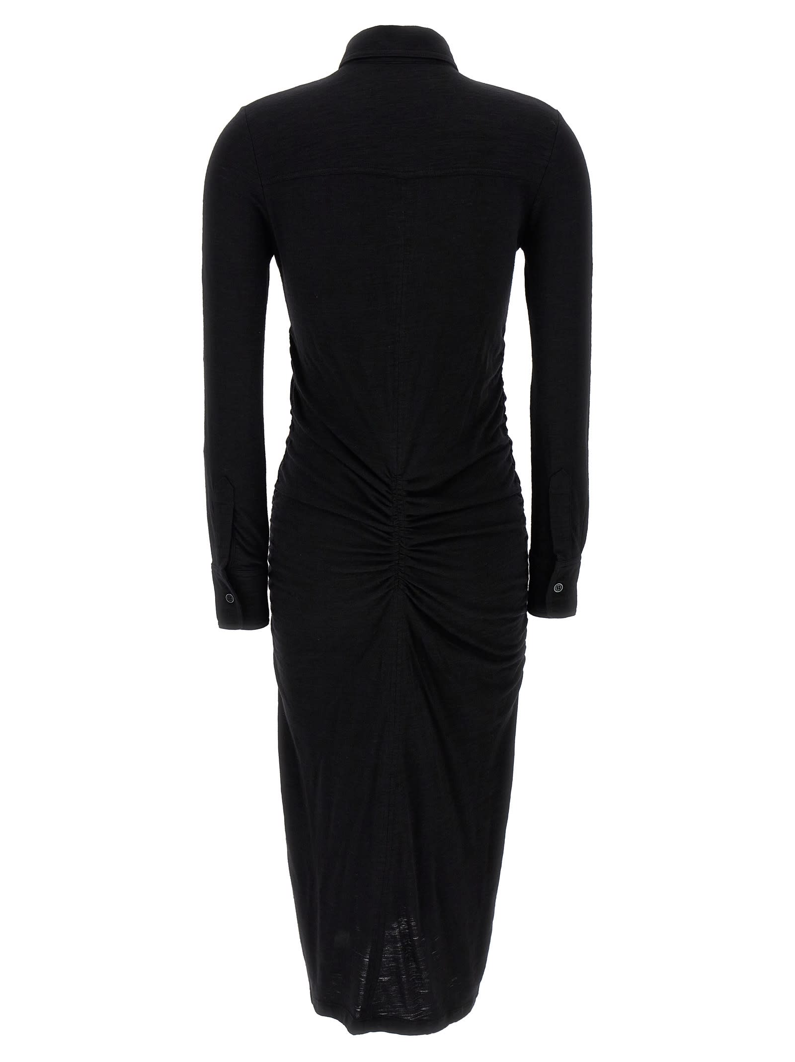 Shop Isabel Marant Étoile Ivalia Dress In Black