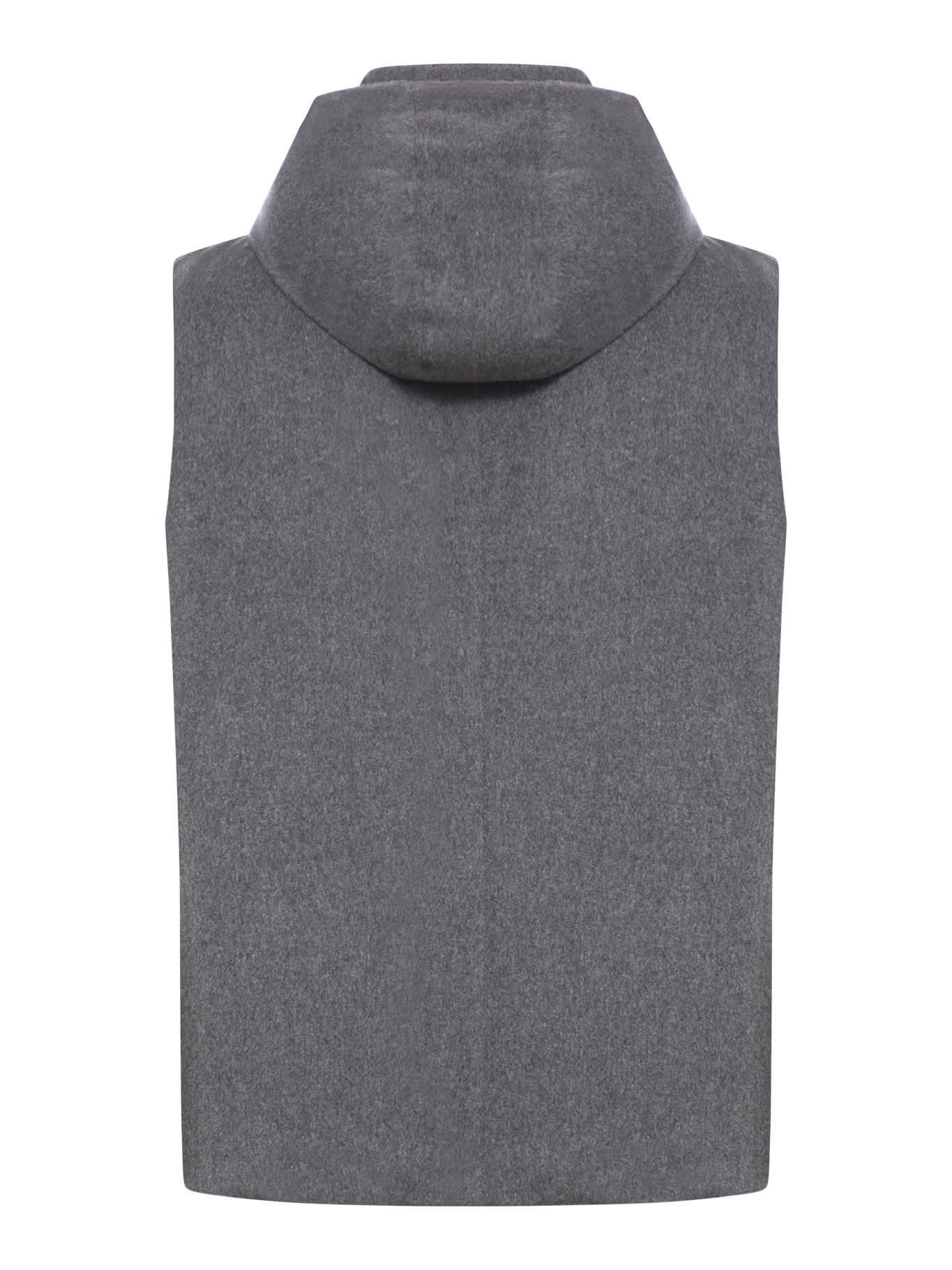 Shop Brunello Cucinelli Padded Vest In Grey