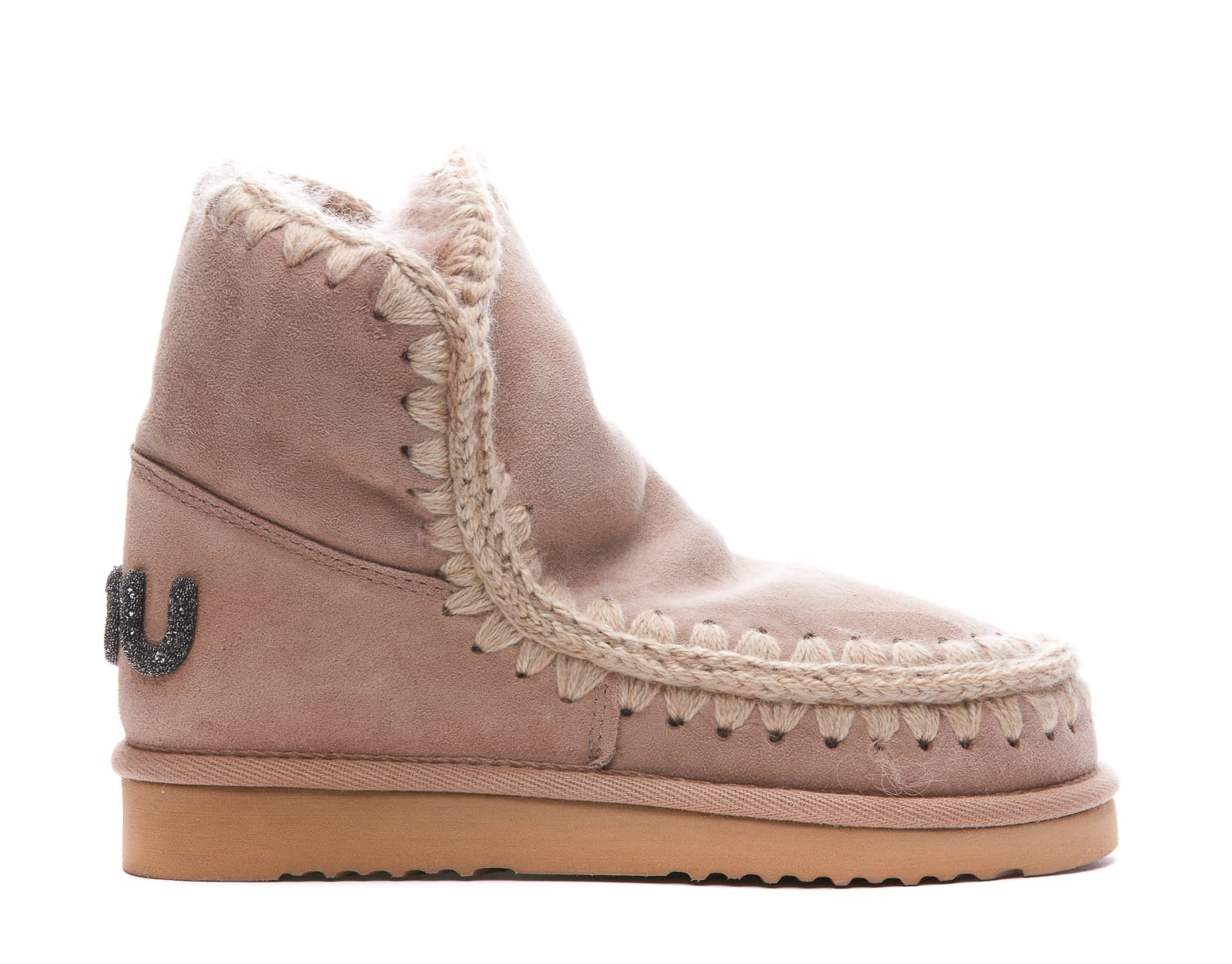 Eskimo Glitter Logo Booties