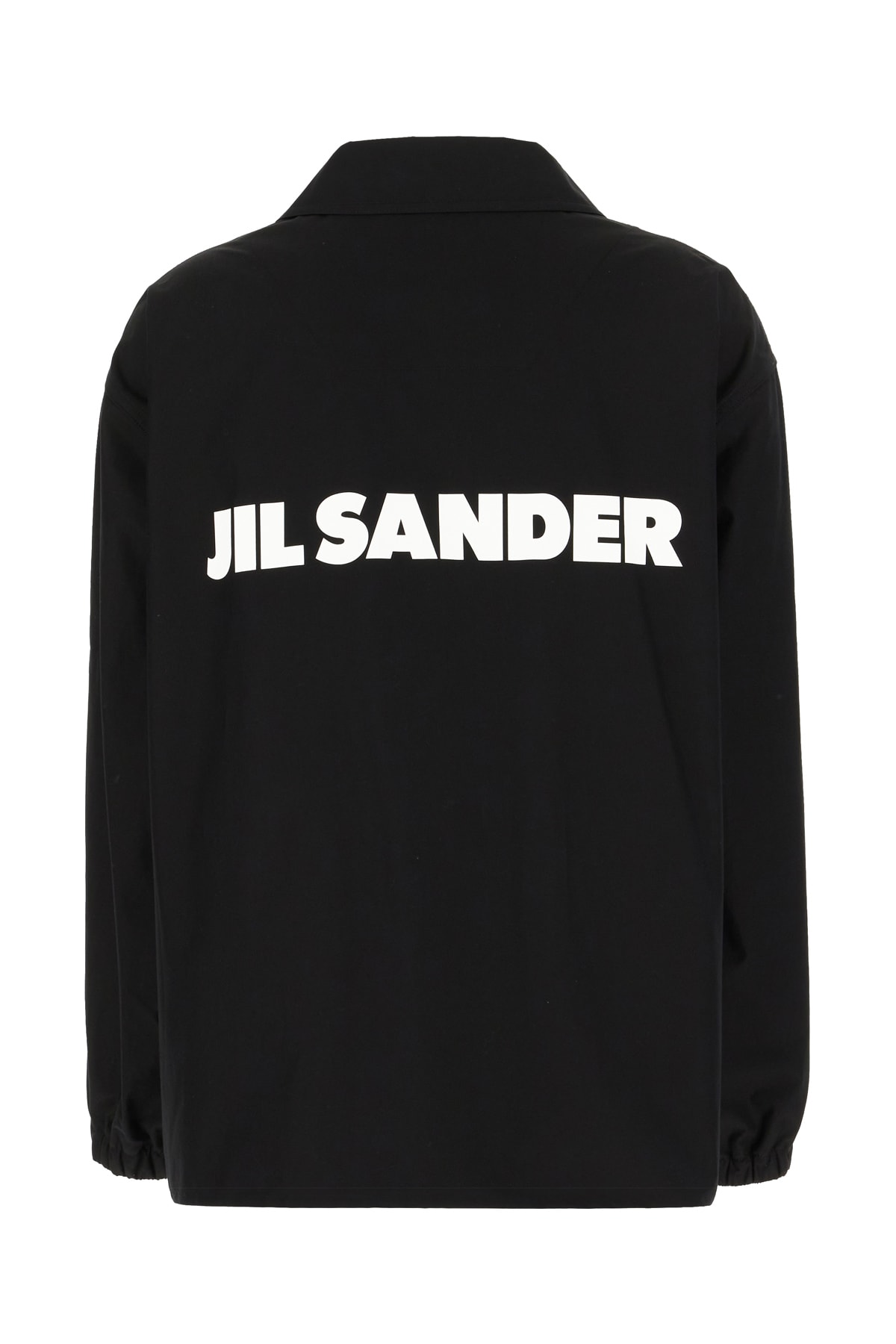 Shop Jil Sander Black Cotton Jacket