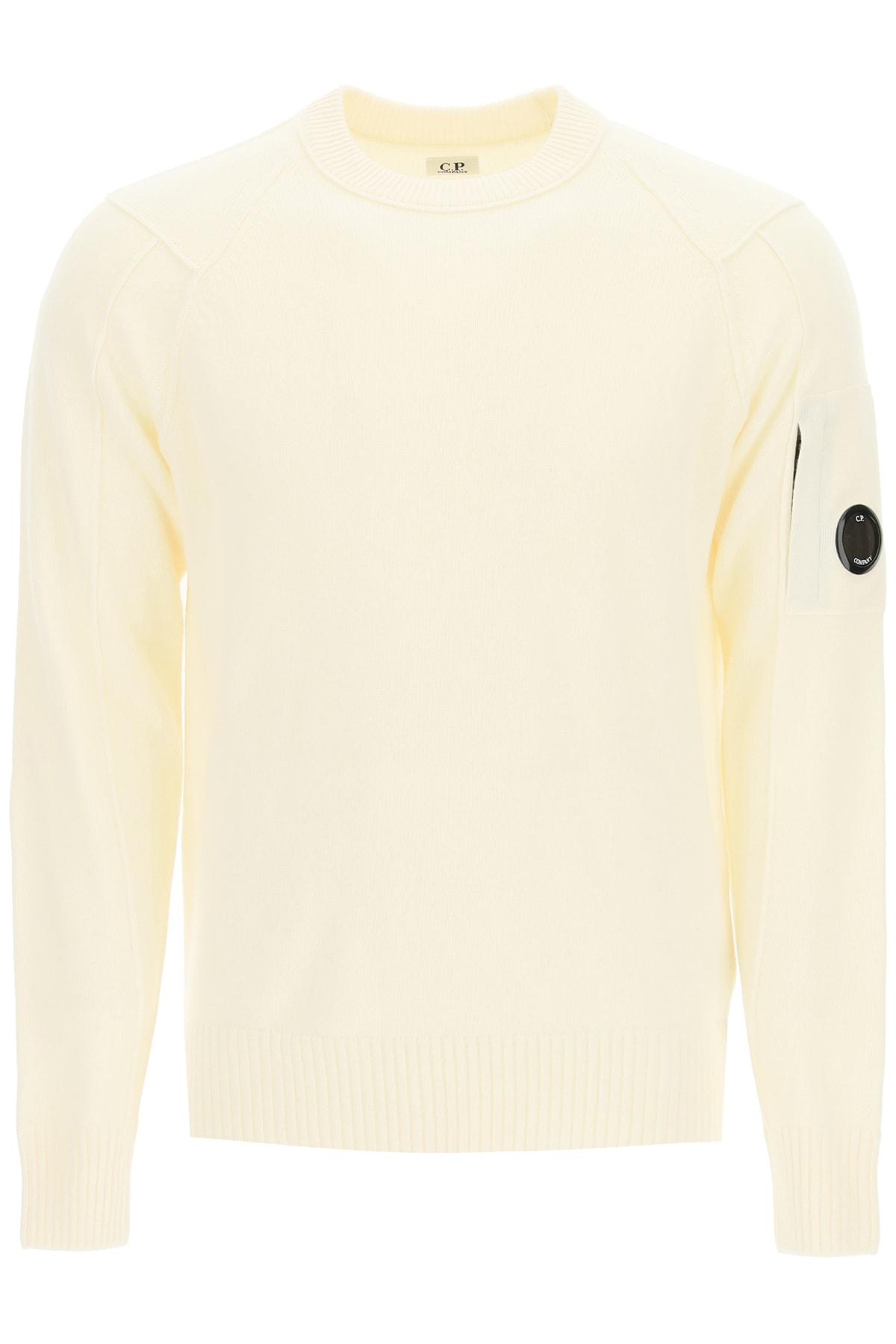 C.P. Company Sweater With Stitching And Lens
