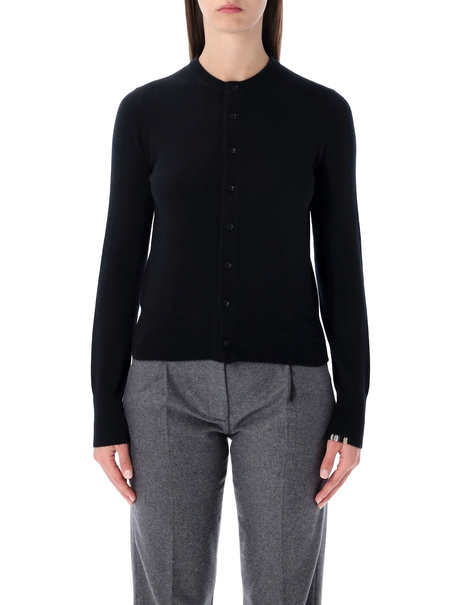 Extreme Cashmere Little Two Cardigan In Black