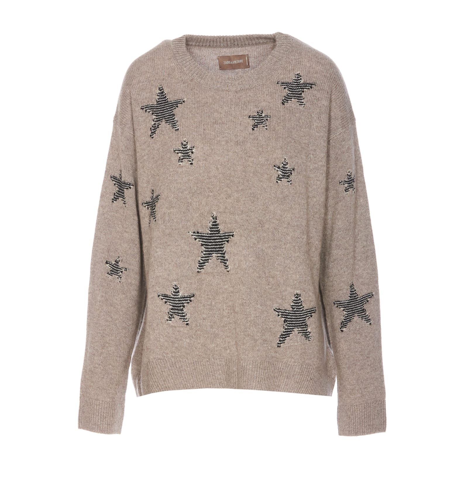 Shop Zadig &amp; Voltaire Markus Pullover In Grey