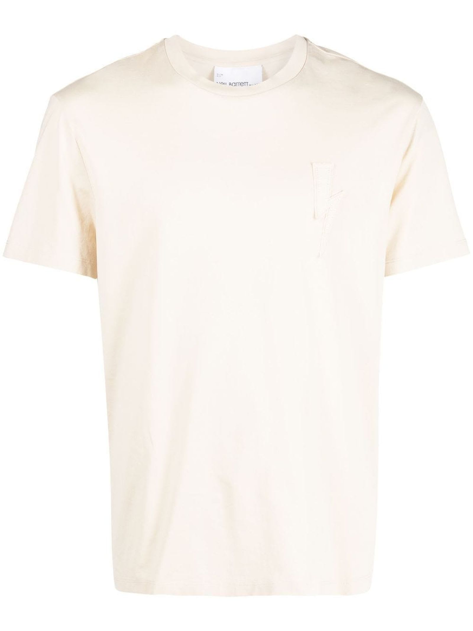 Neil Barrett Beige Cotton T-shirt