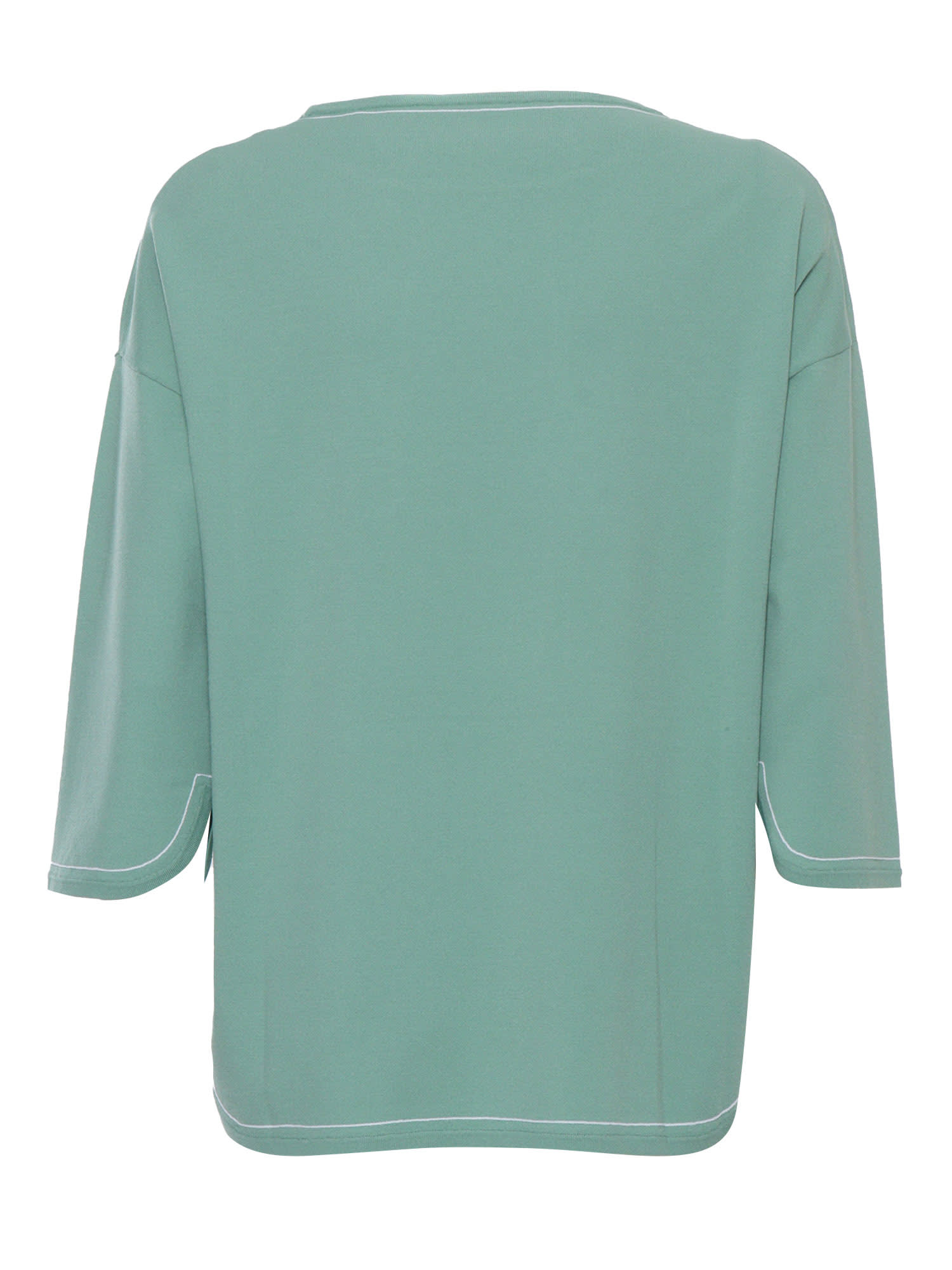 Kangra Cashmere Girocoll In Green
