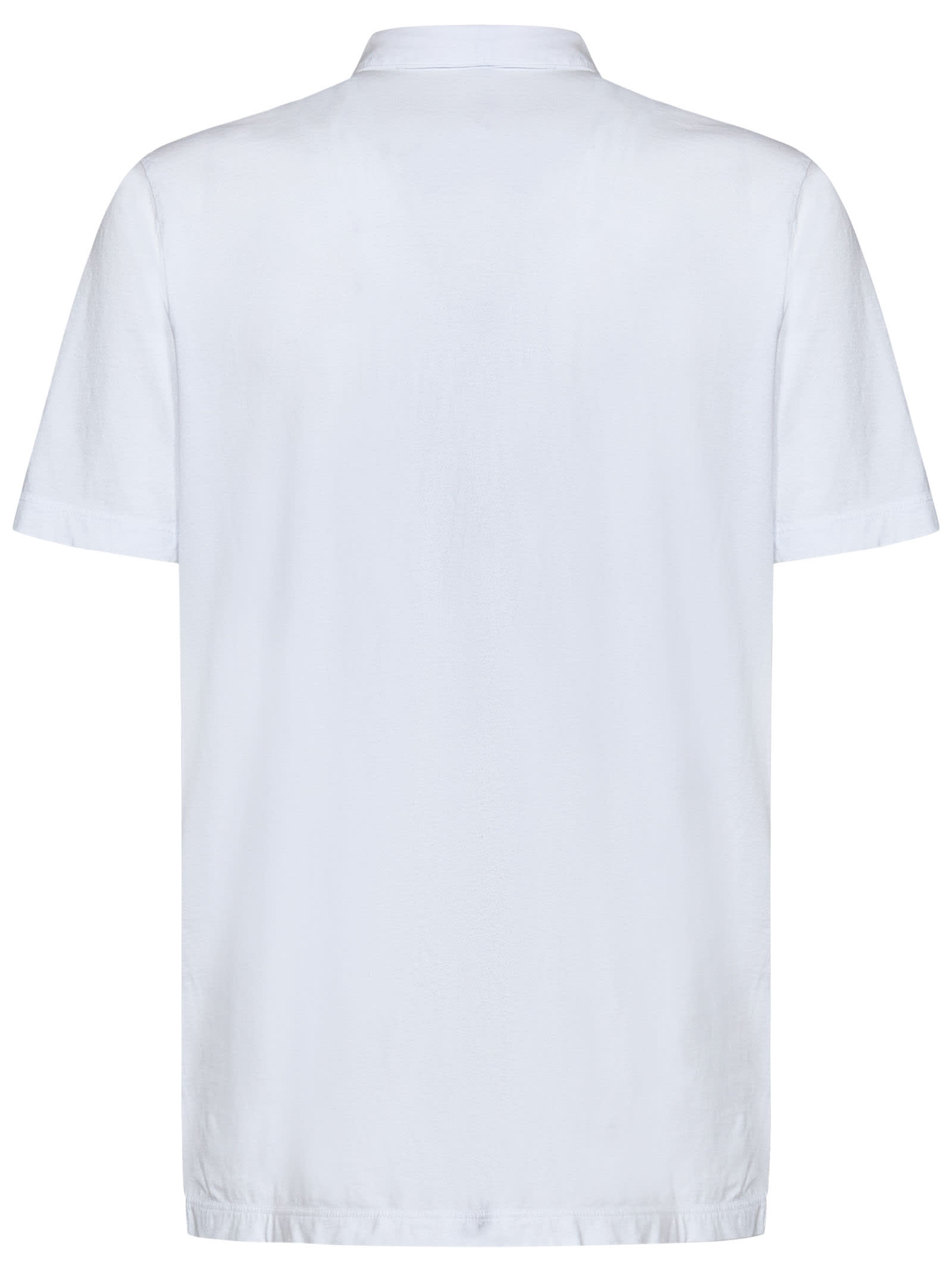 Shop James Perse Polo Shirt In White