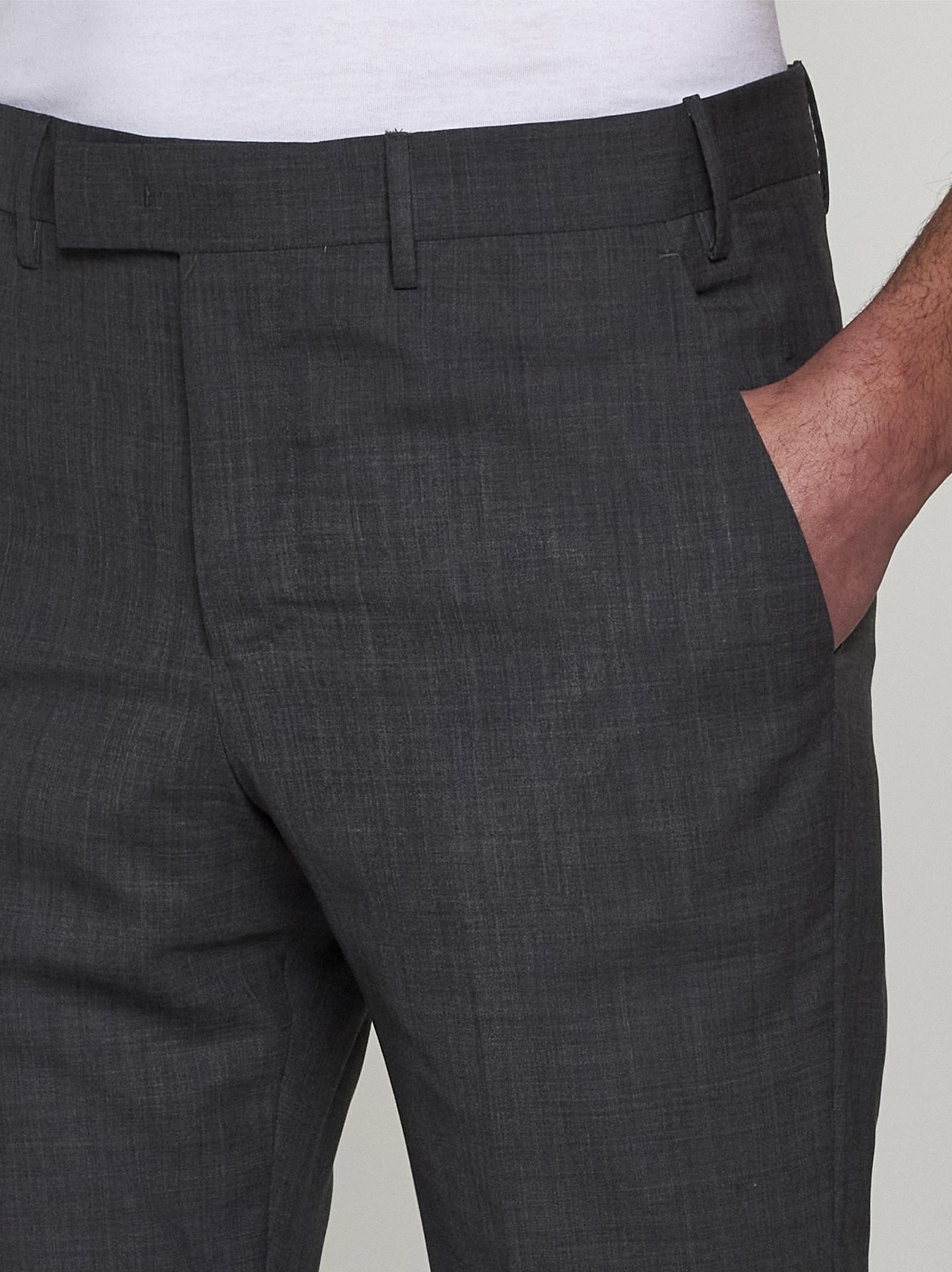 Shop Pt01 Master Wool Trousers In Grey