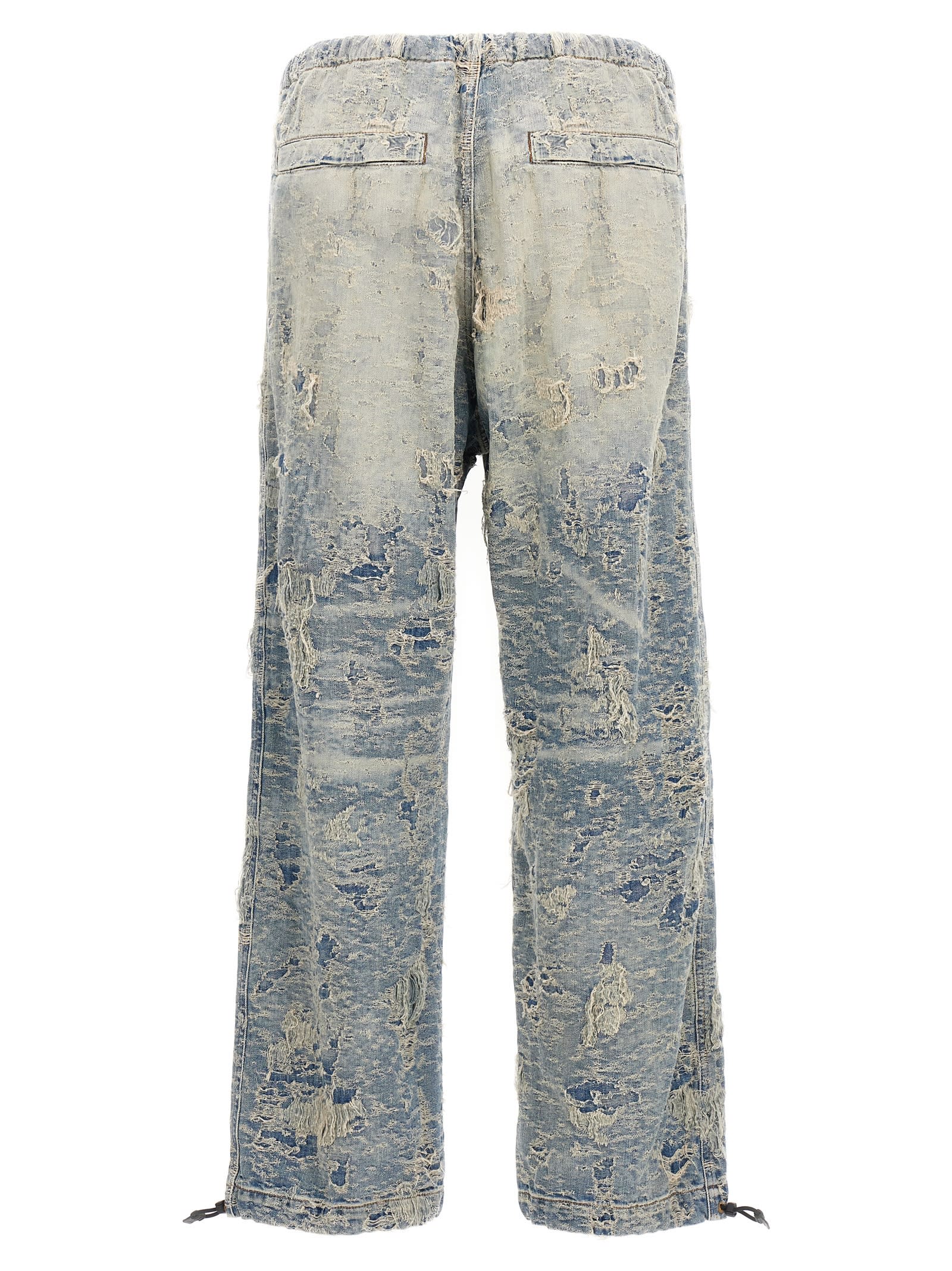 Shop Diesel D-martial-fsf Jeans In Light Blue