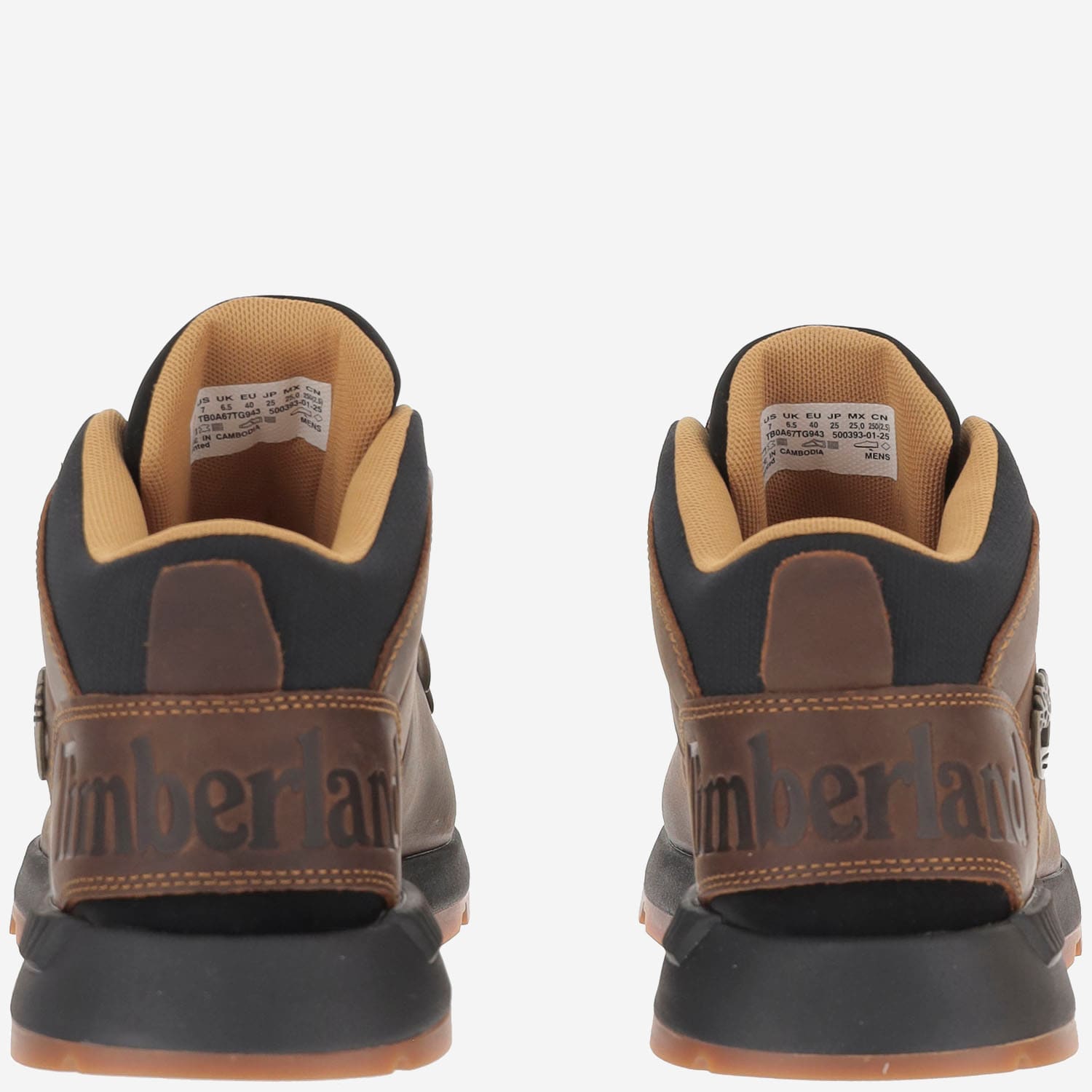 Timberland Sprint Trekker Leather Sneakers In Brown