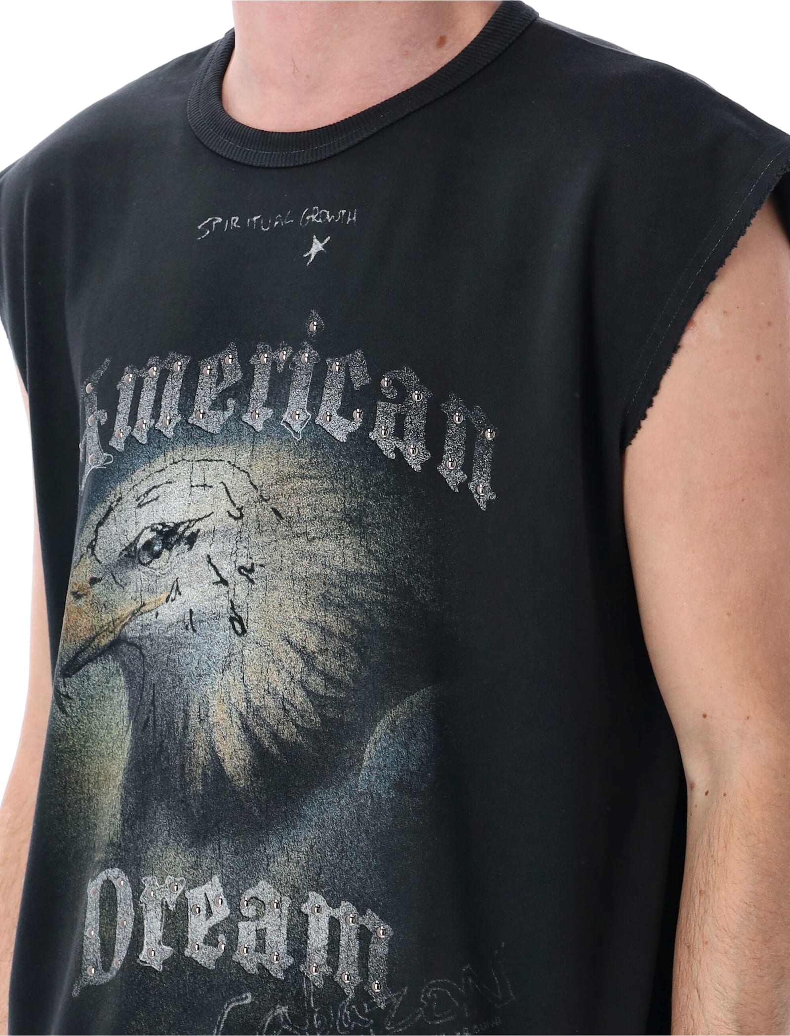 Misbhv American Dream Muscle Tank-top In Black