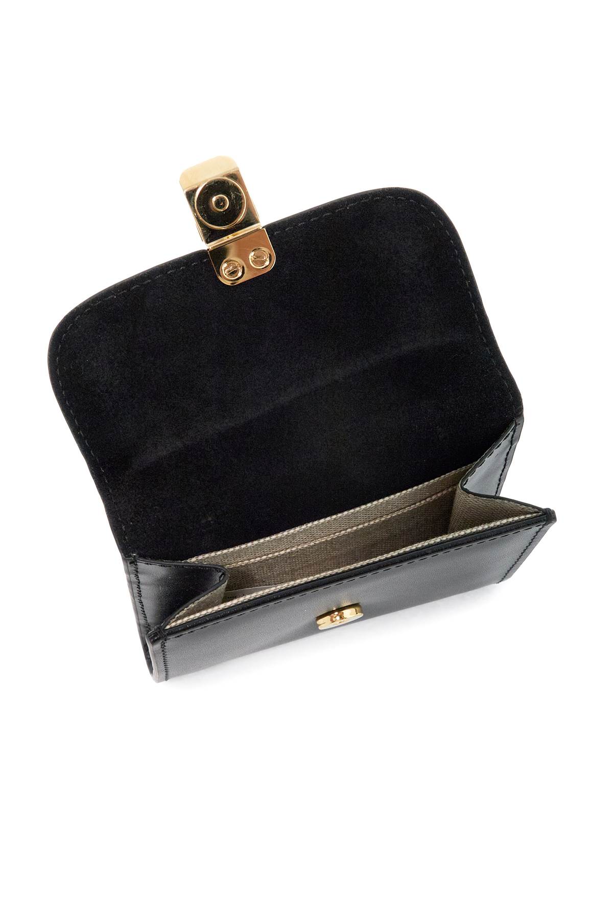 Shop Apc Compact Grace Wallet In Noir (black)