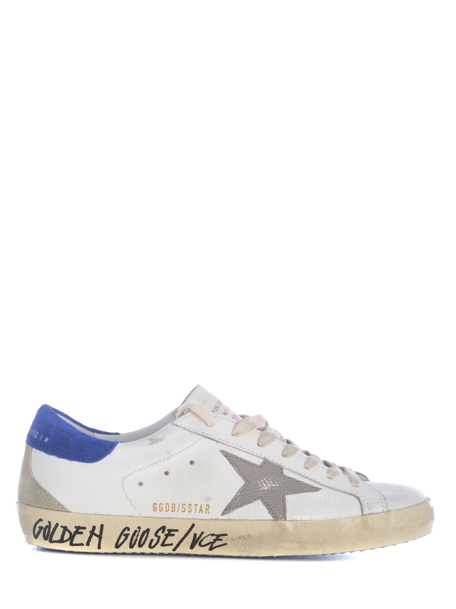 Golden Goose Sneakers Golden Gooose Super Star Made Of Leather In White