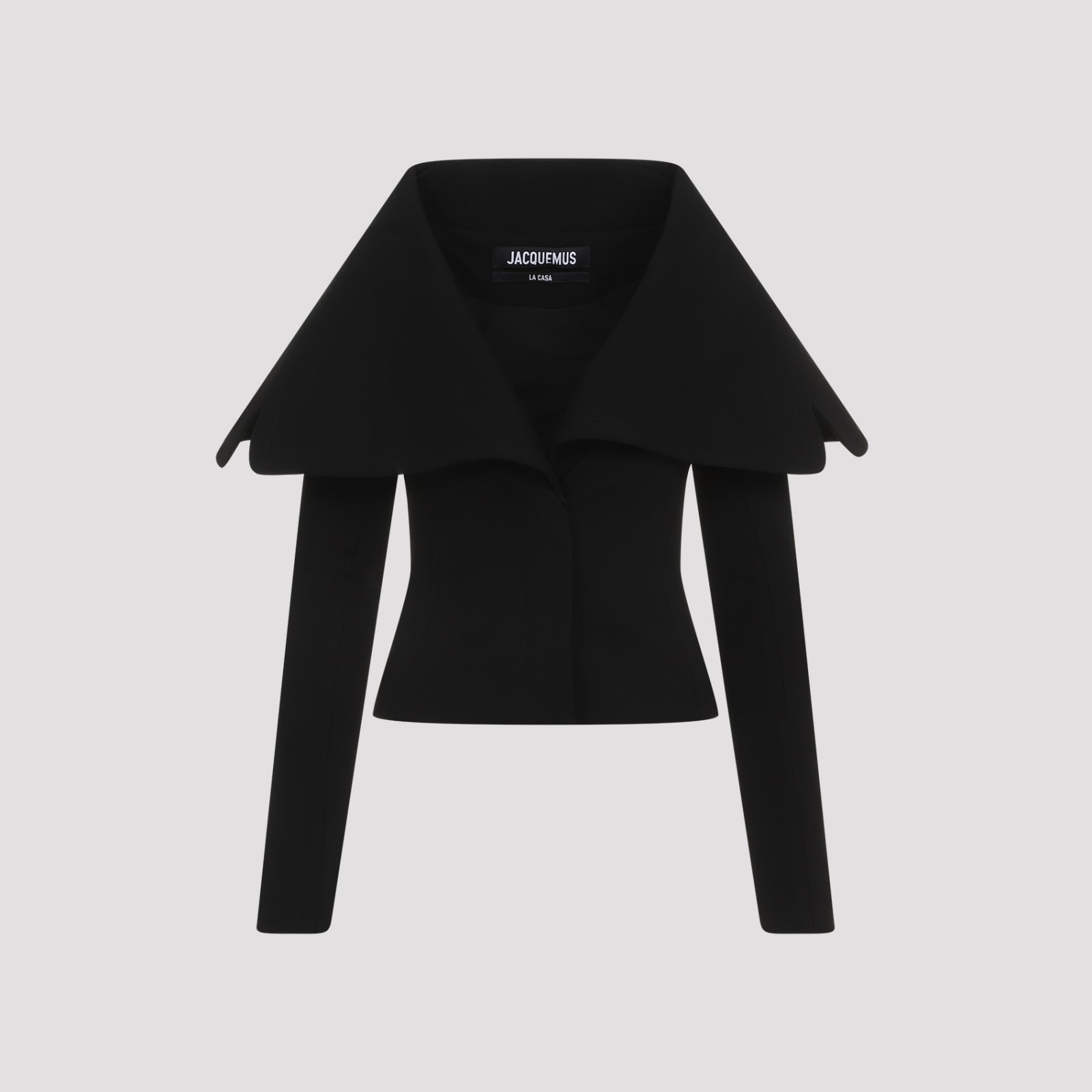 Shop Jacquemus La Veste Jacket In Black