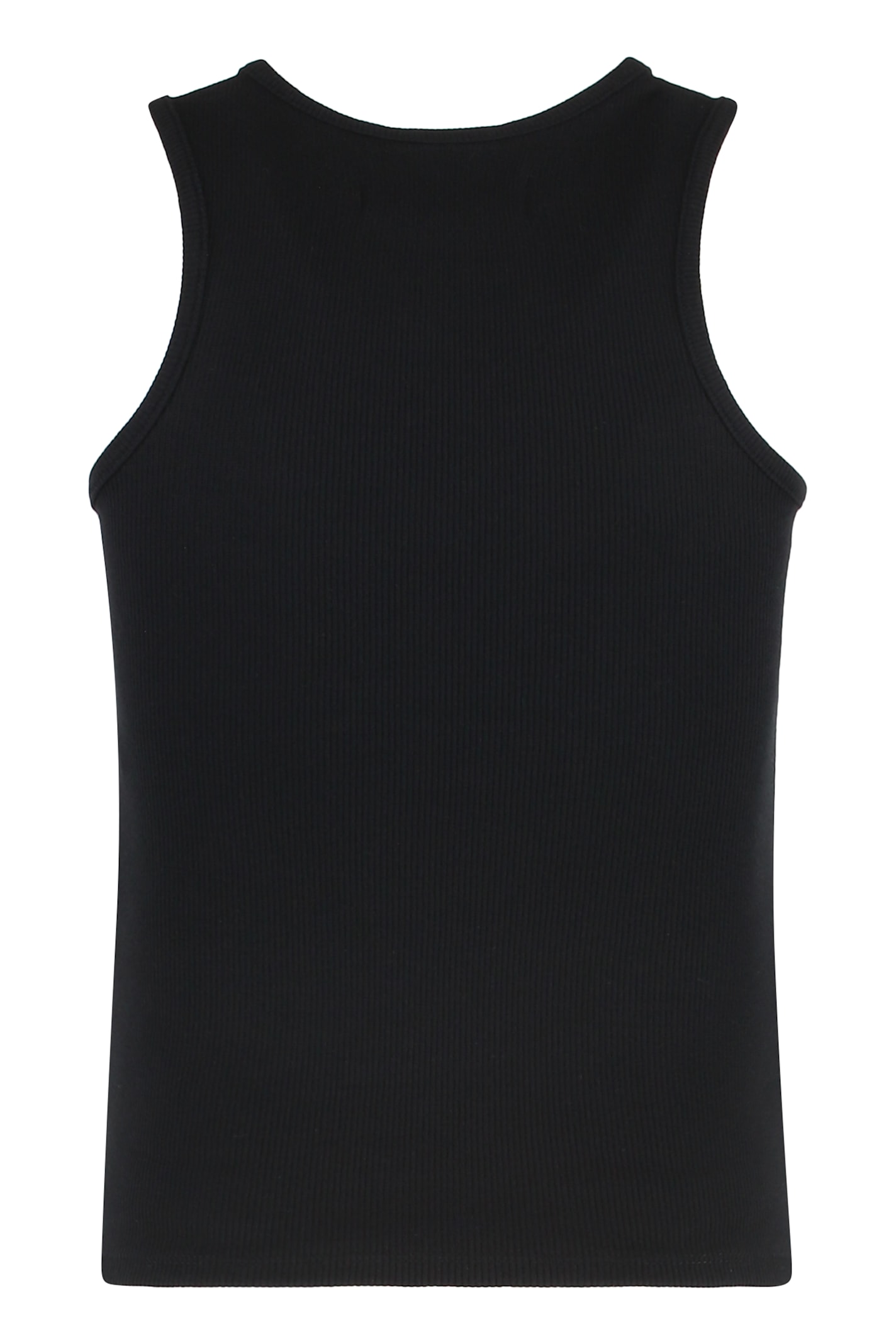 Vivienne Westwood 90s Orb-embellished Ribbed Tank Top Clothing In Black