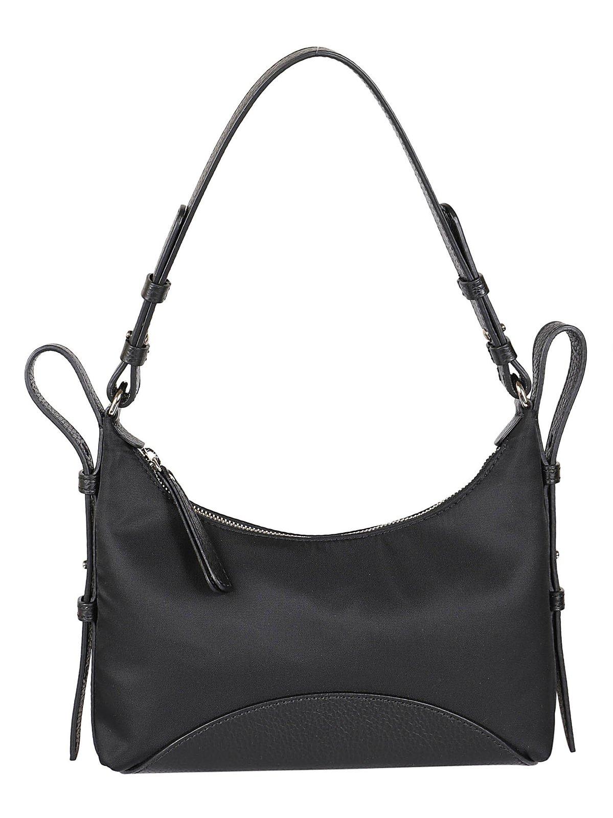 Mita Panelled Zip-up Shoulder Bag