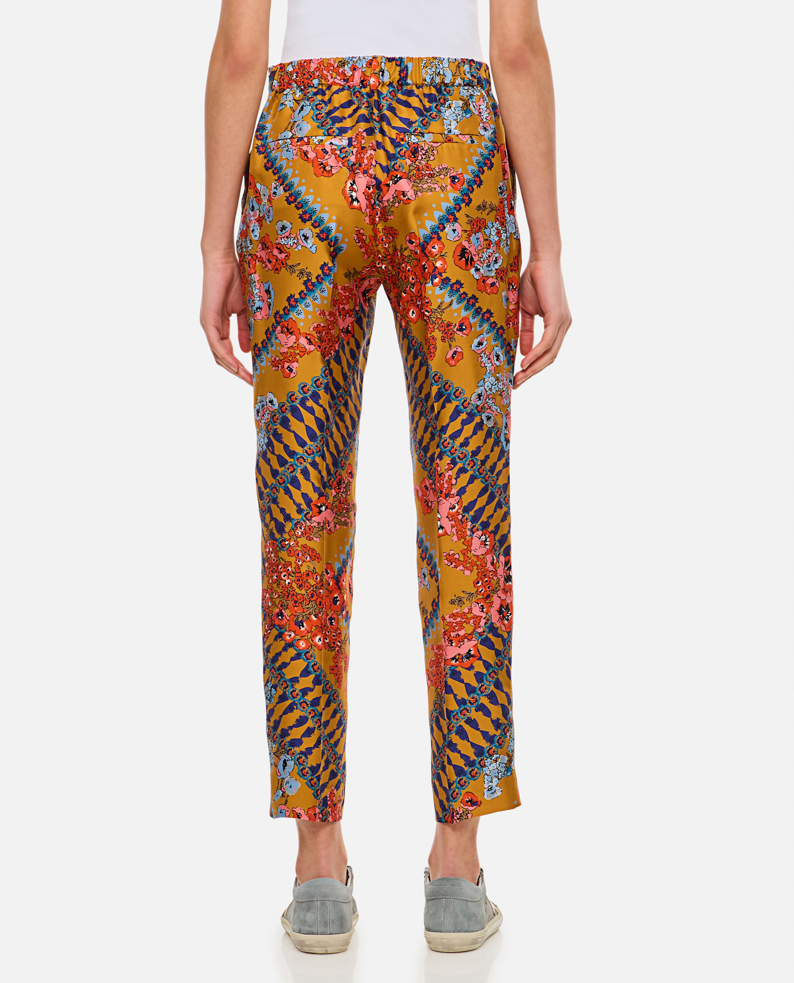 Alberto Biani Trouser In Golden