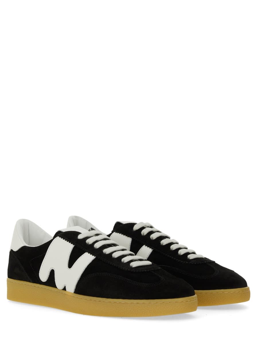 Msgm Retro Trainer Sneakers In Black