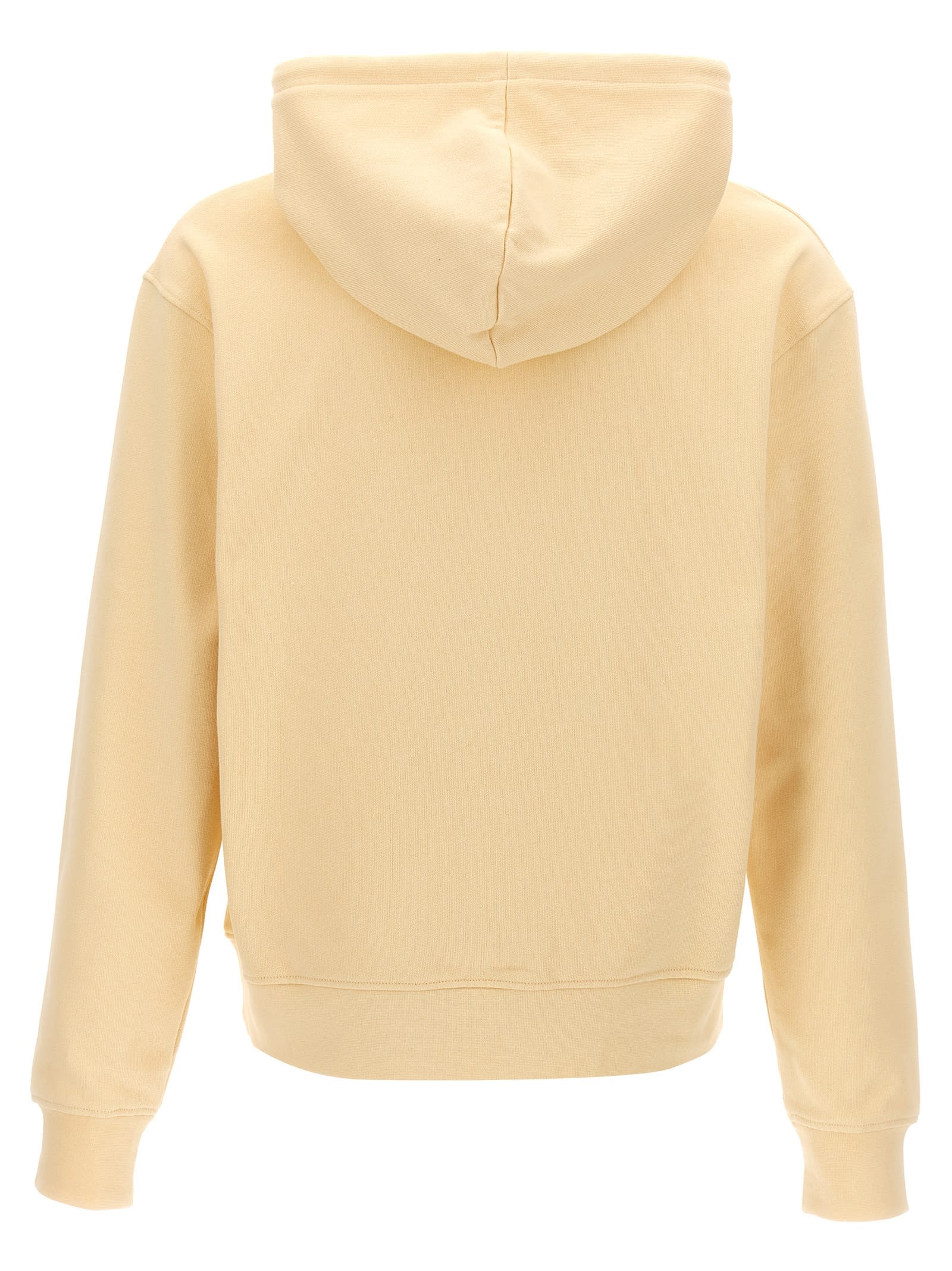 Shop Jacquemus Brode Hoodie In Beige