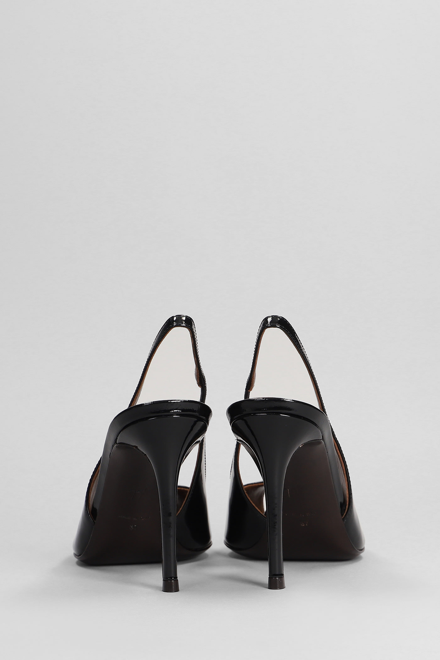 Shop Giuseppe Zanotti Intriigo Pumps In Black Leather