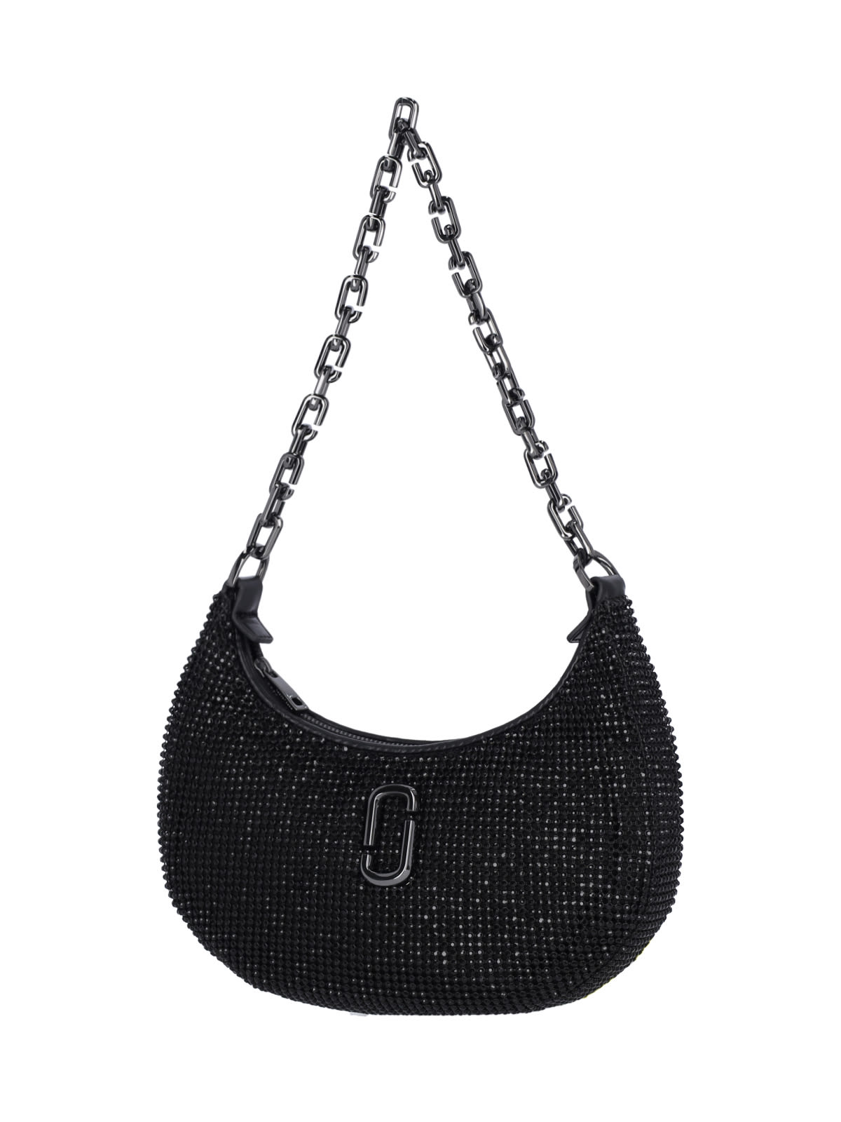 Shop Marc Jacobs Small Curve Shoulder Bag In Black