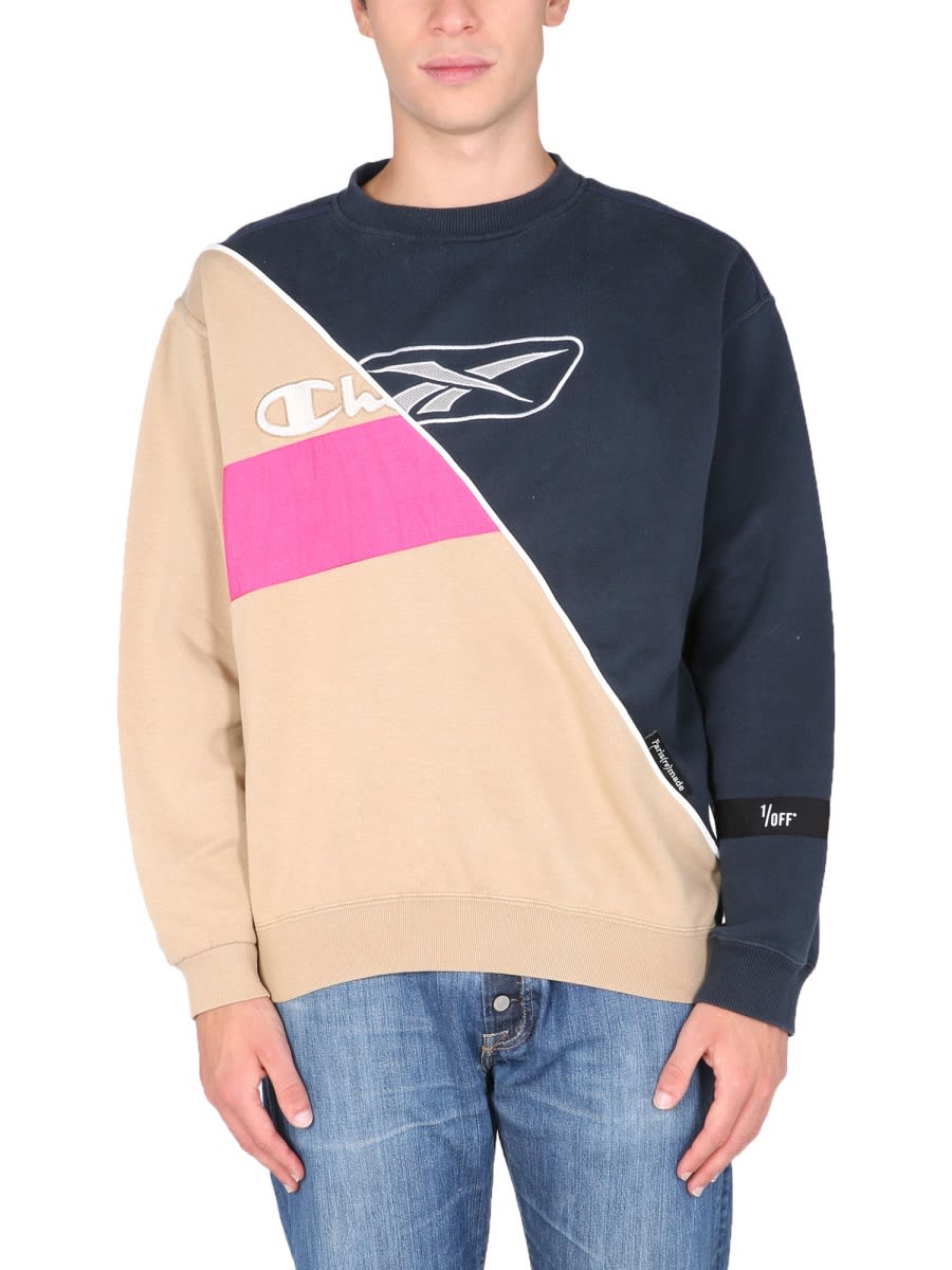 Shop 1/off Crew Neck Sweatshirt In Multicolour