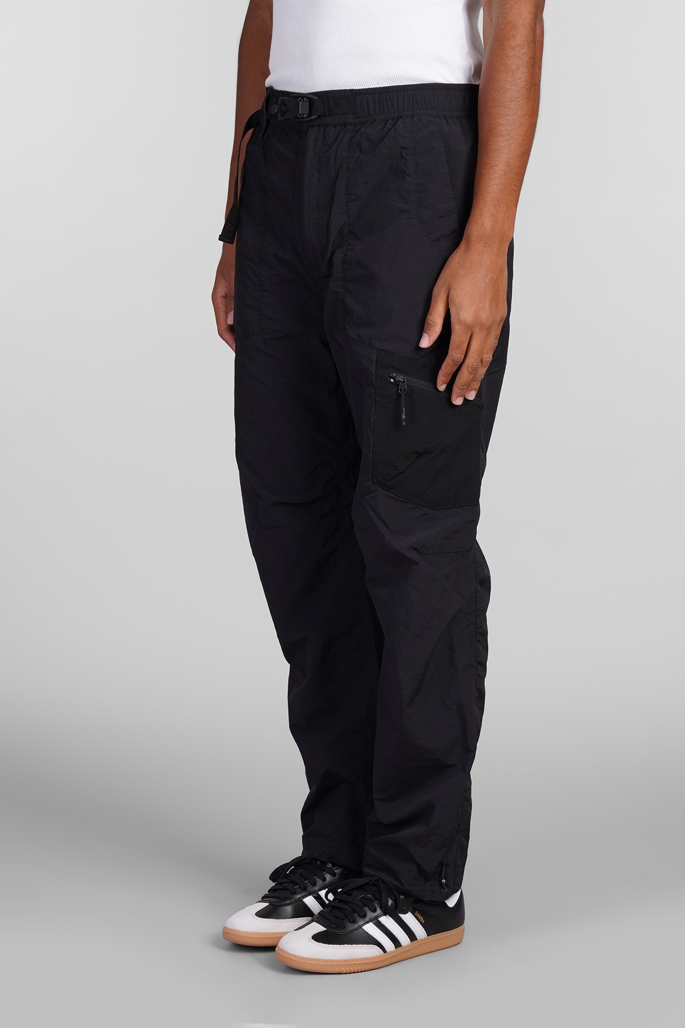 MAHARISHI PANTS IN BLACK NYLON 