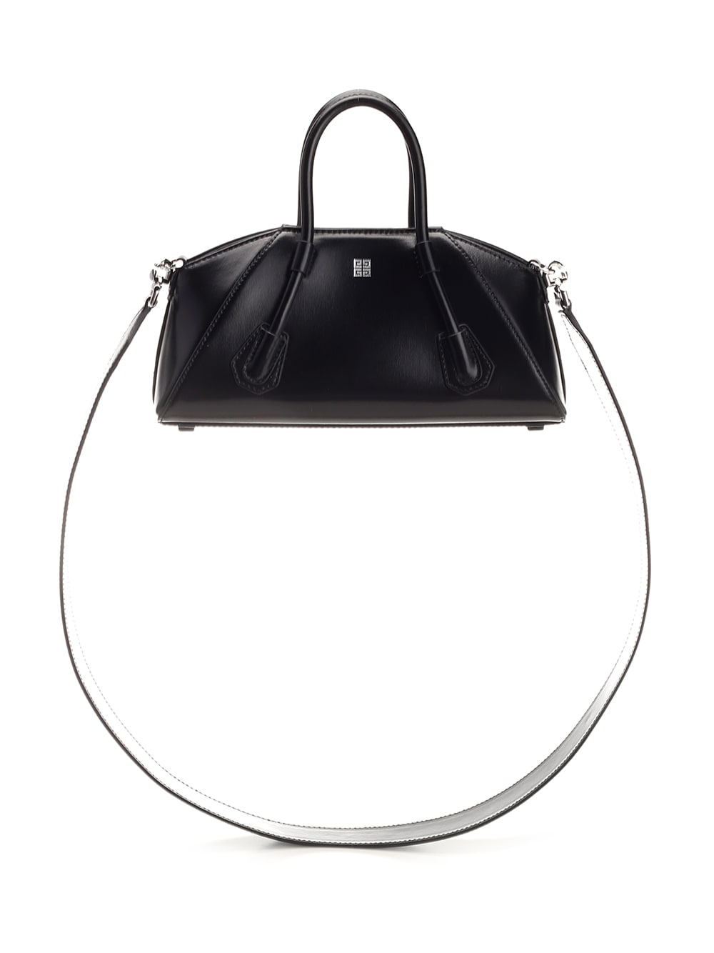 Shop Givenchy Black Antigona Handbag