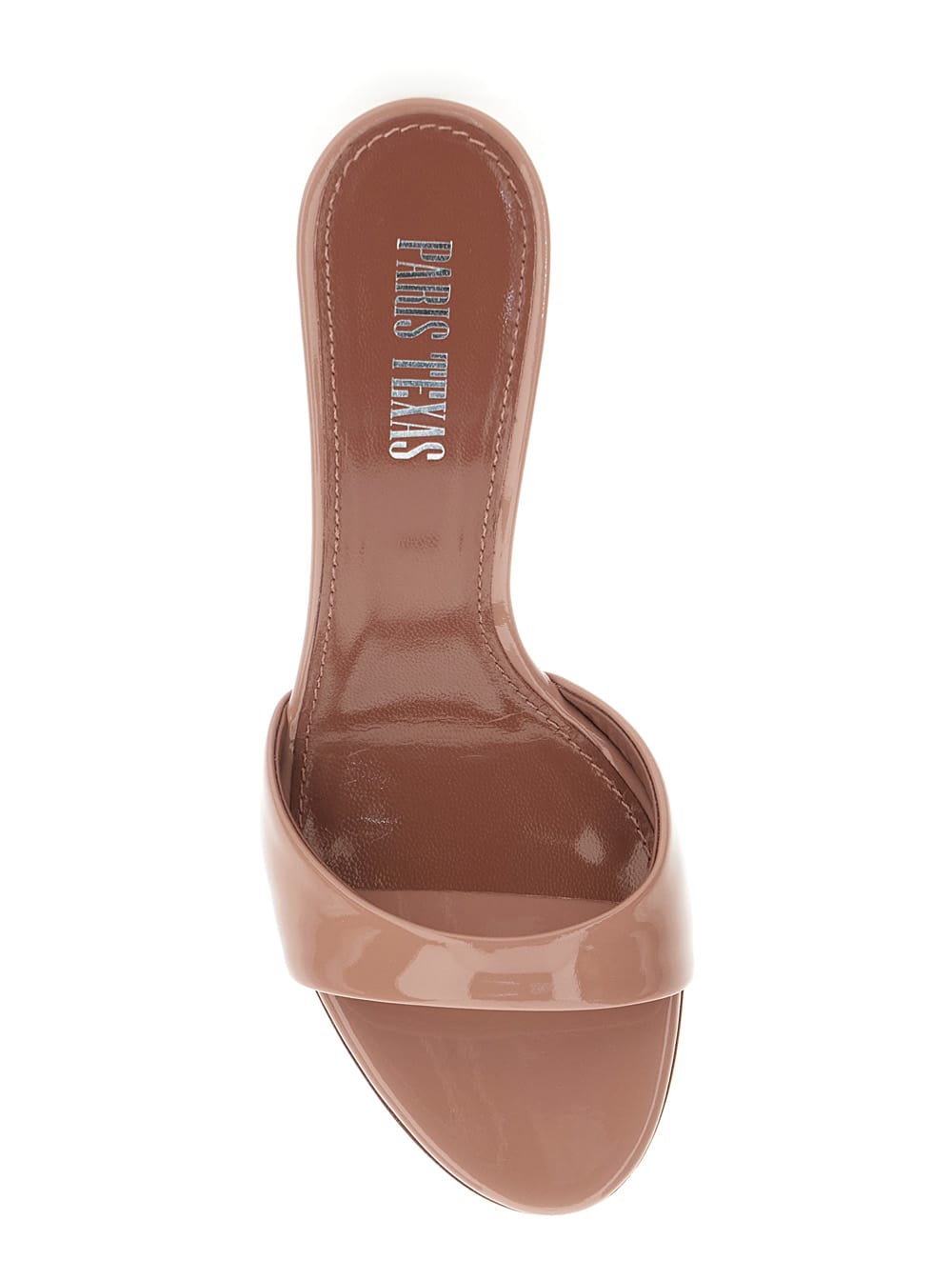 Paris Texas 'lidia' Pink Mules With Stiletto Heel In Patent Leather Woman In Pink