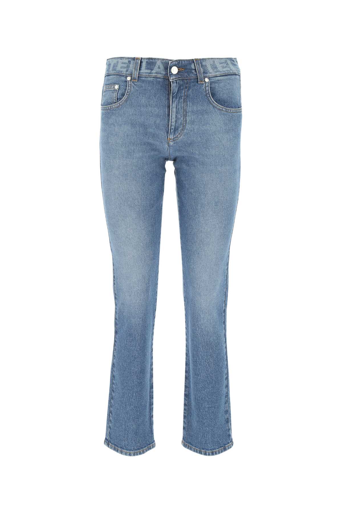 Shop Stella Mccartney Stretch Denim Jeans In 4402