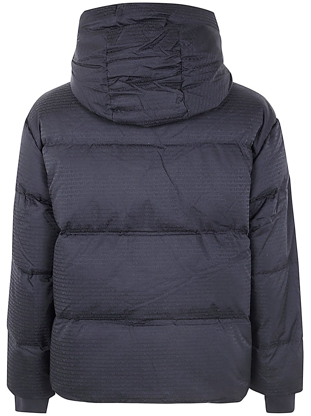 Shop Emporio Armani Down Jacket In Black