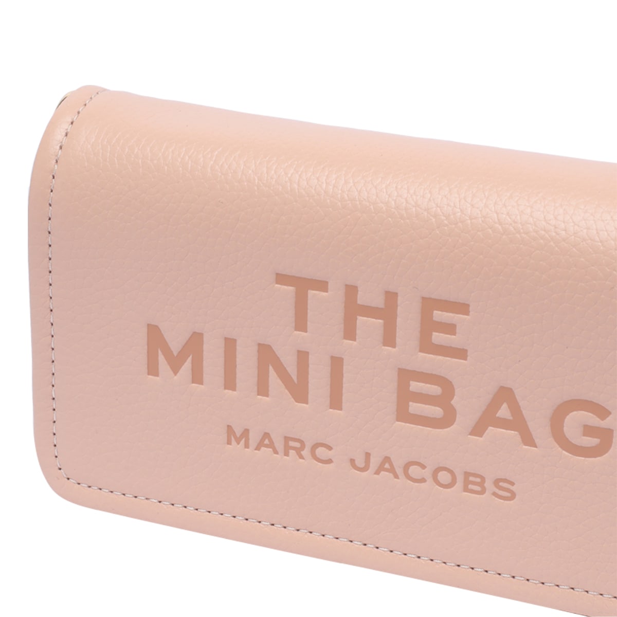 Shop Marc Jacobs The Mini Bag Crossbody Bag In Pink