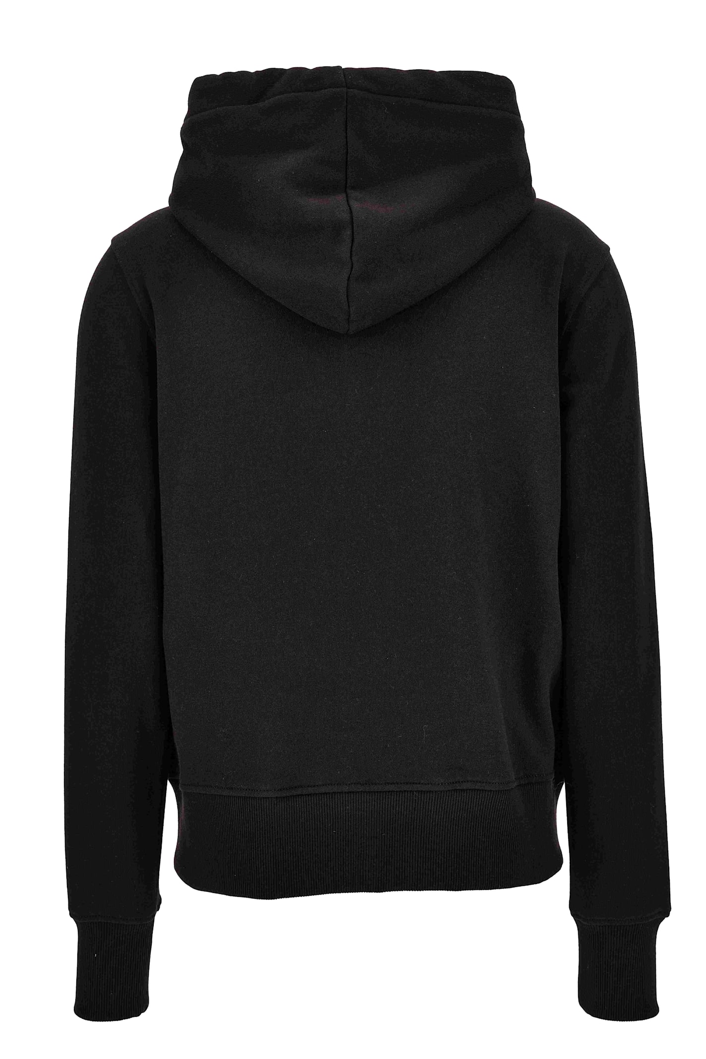Versace Jeans Couture Womens Sweater With Hoodie In Blue