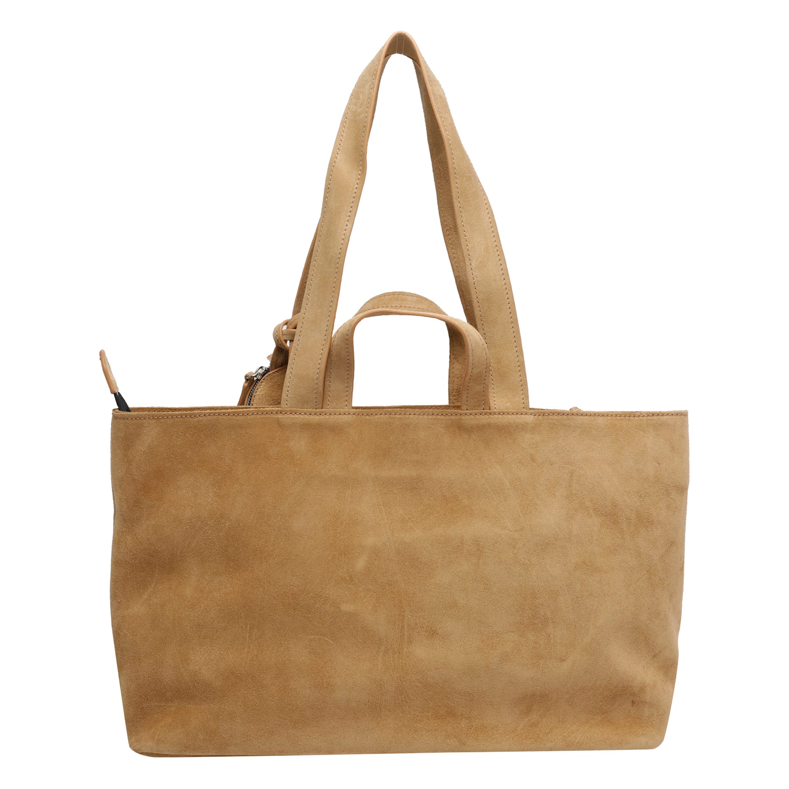 Vic Matie Heavy Shopping Bag In Nude