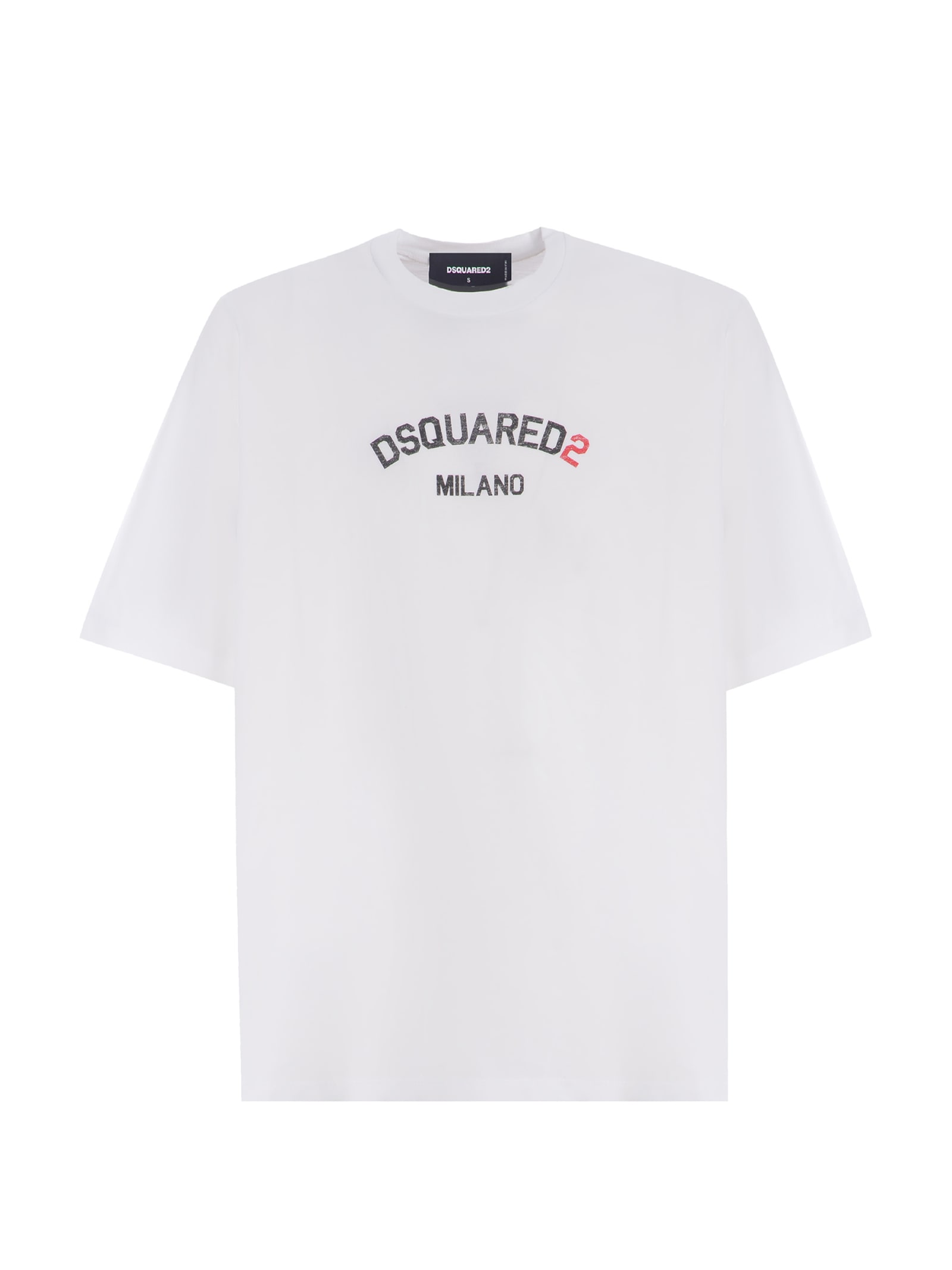 Dsquared2 T-shirt  Made Of Cotton In White